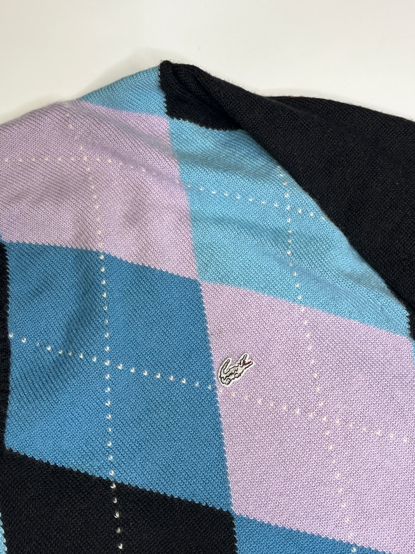 LACOSTE KNIT SWEATER (~L)