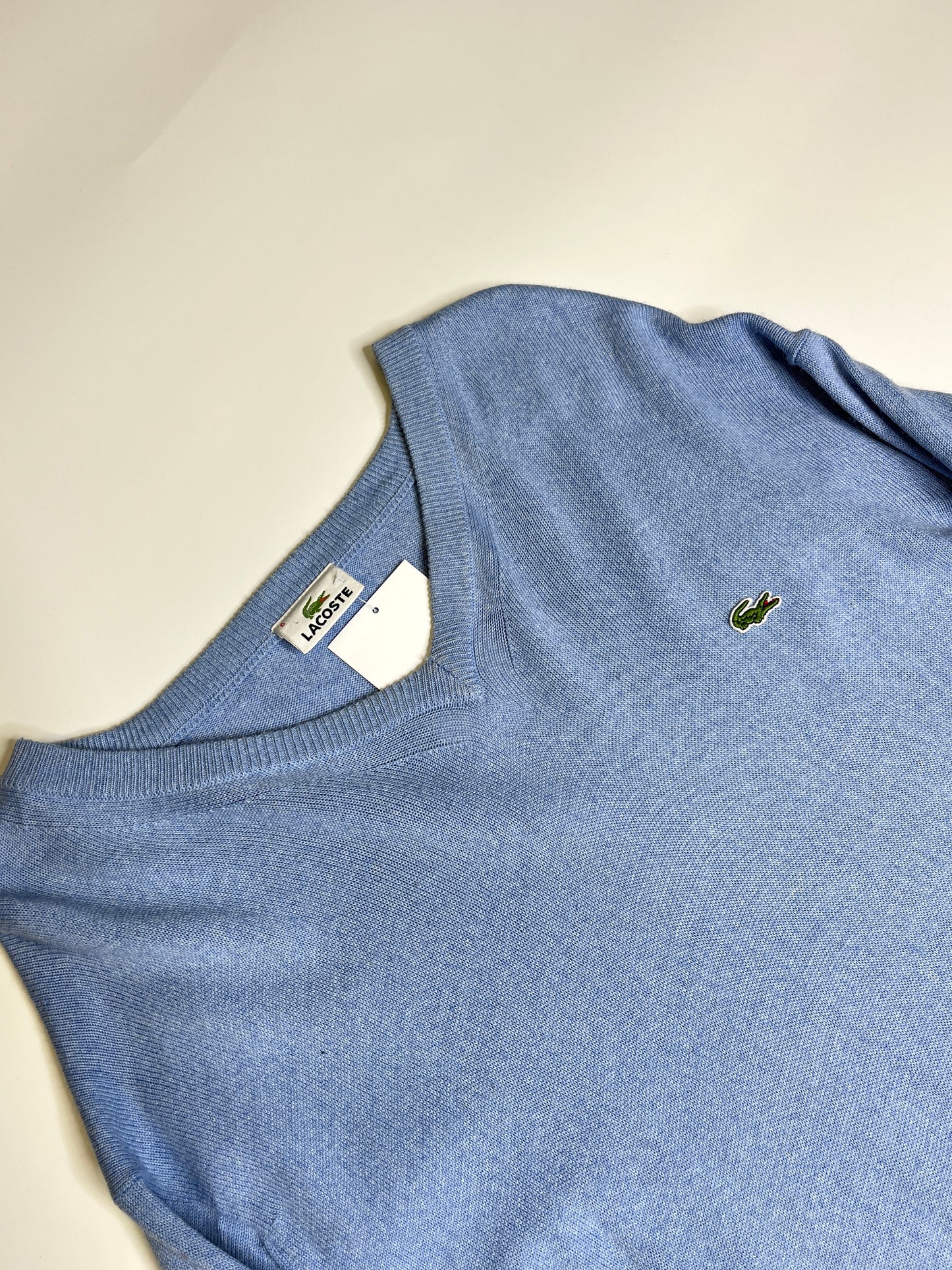 LACOSTE KNIT SWEATER (~XL)