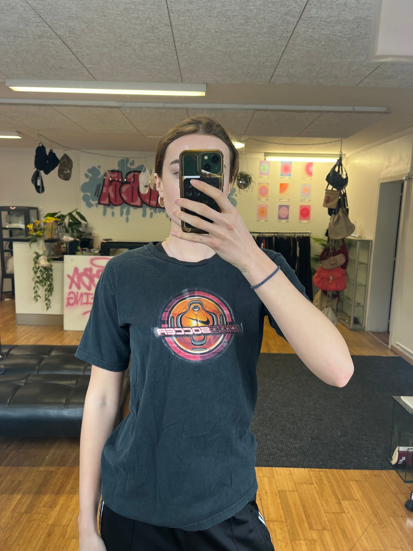 RARE NIKE 2000s T-SHIRT (S)