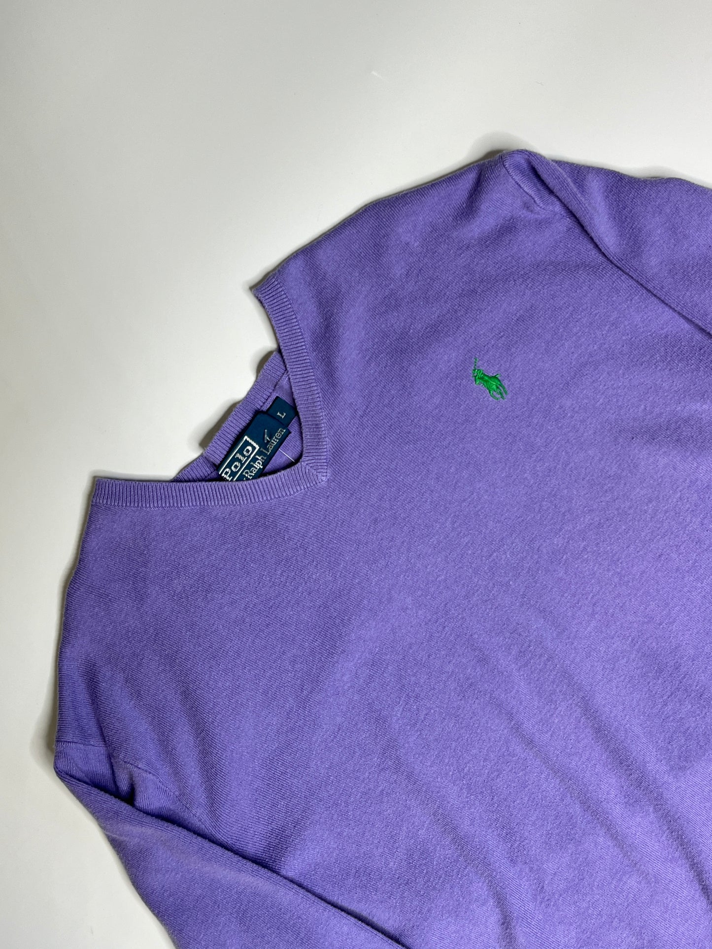 LACOSTE KNIT SWEATER (L)