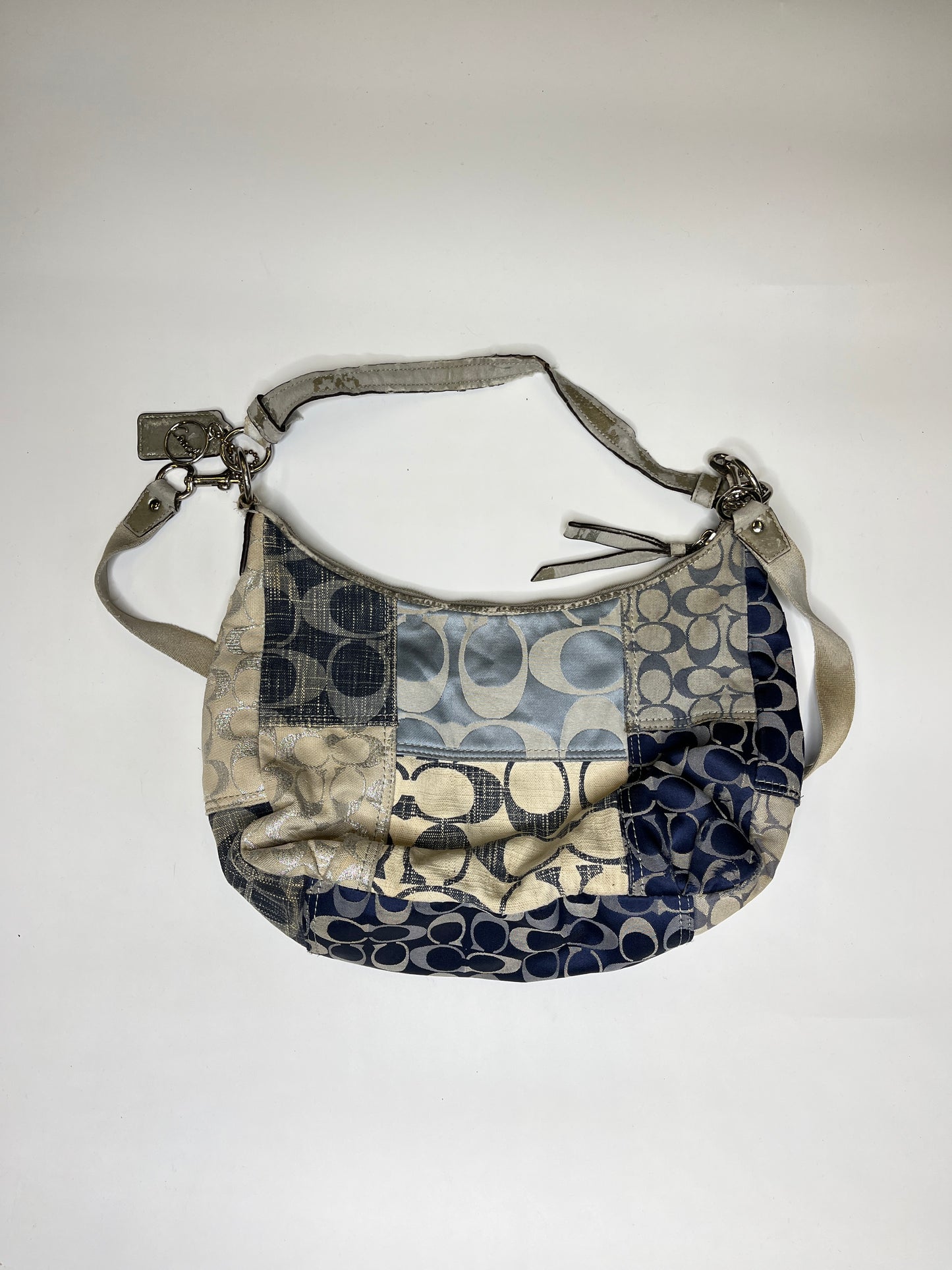 COACH MONOGRAM PURSE JEANS PATCHWORK