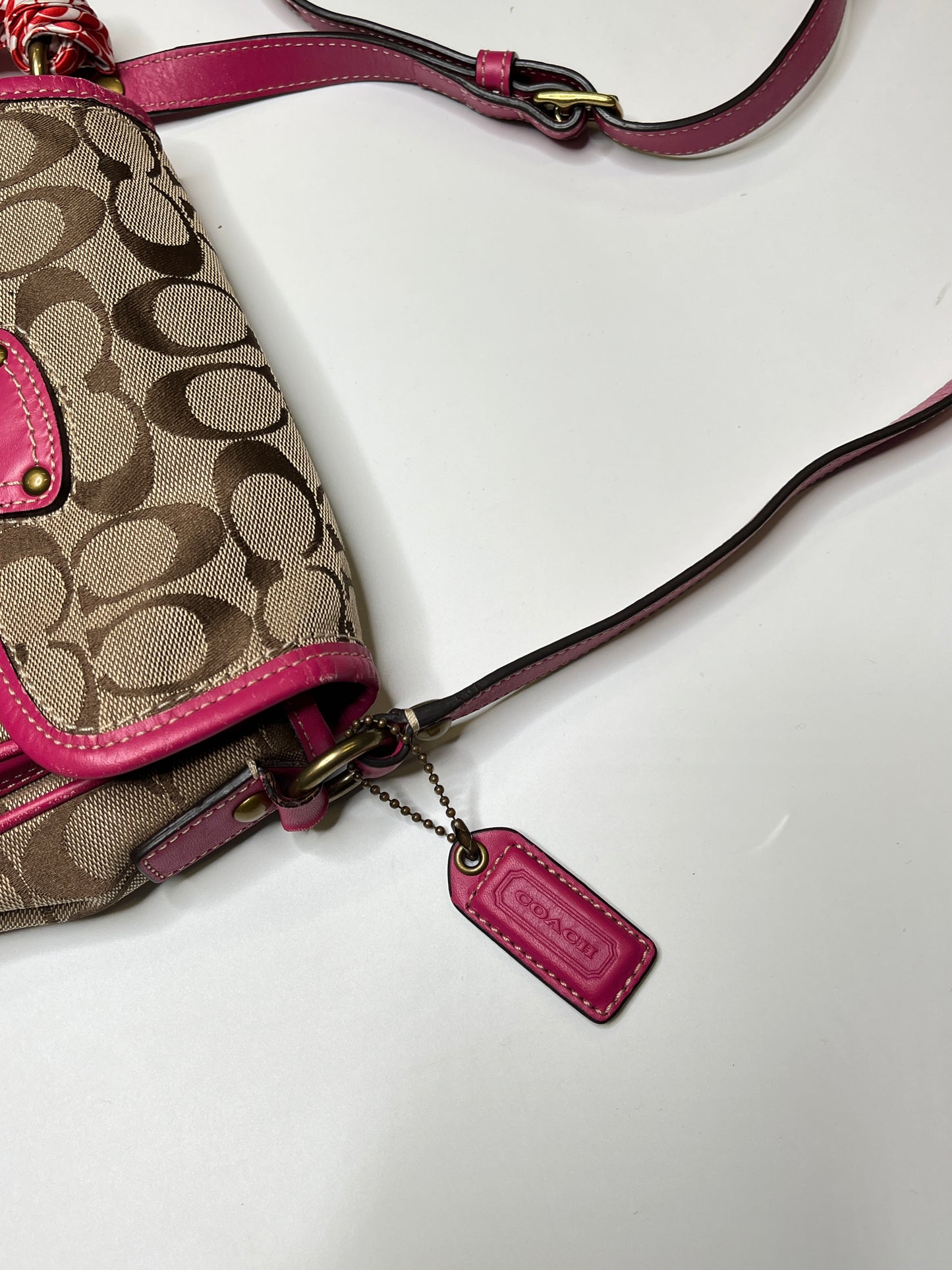 COACH CROSSBODY PURSE PINK