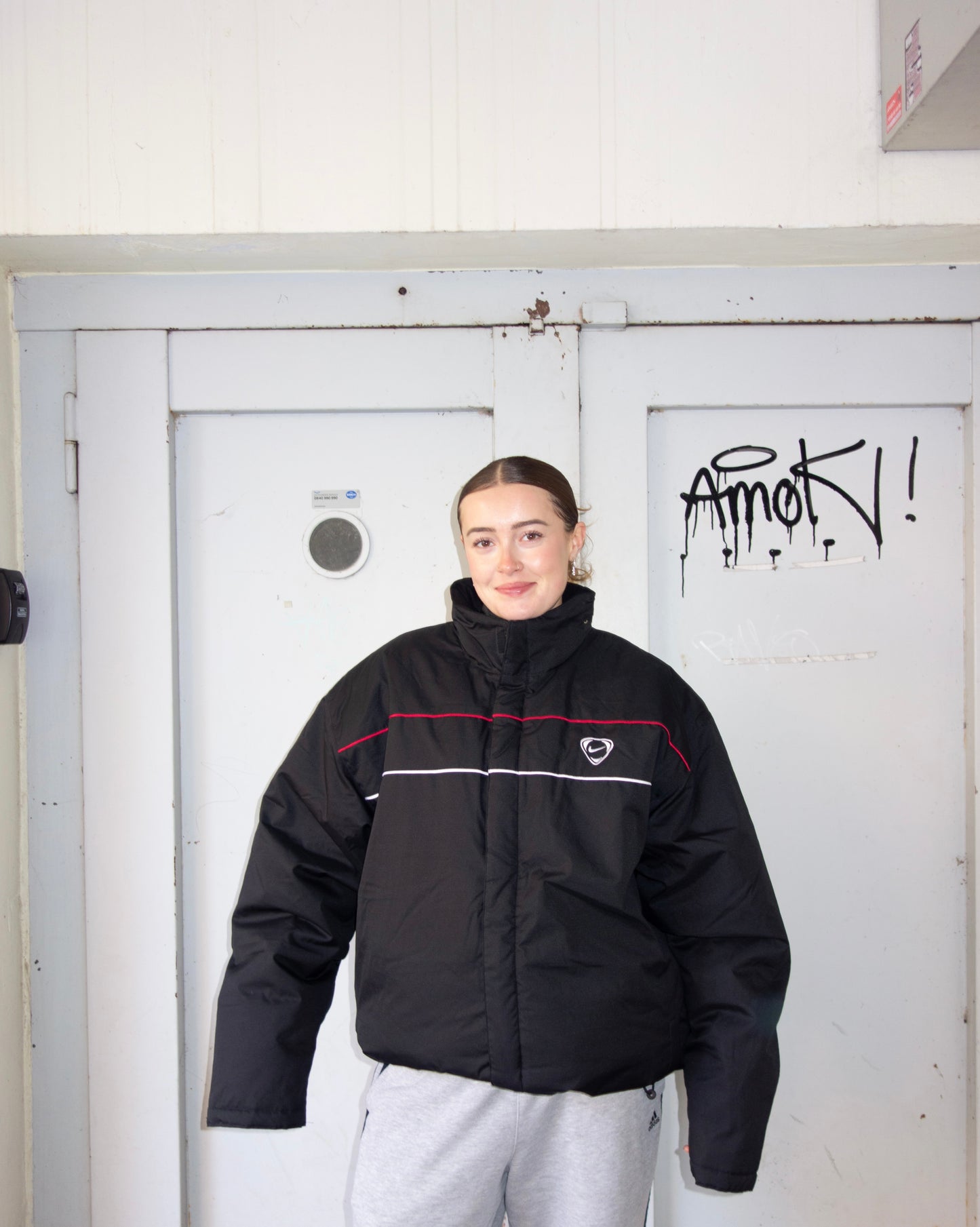 NIKE JACKET WITH TAG DEADSTOCK 2000s (XXL)