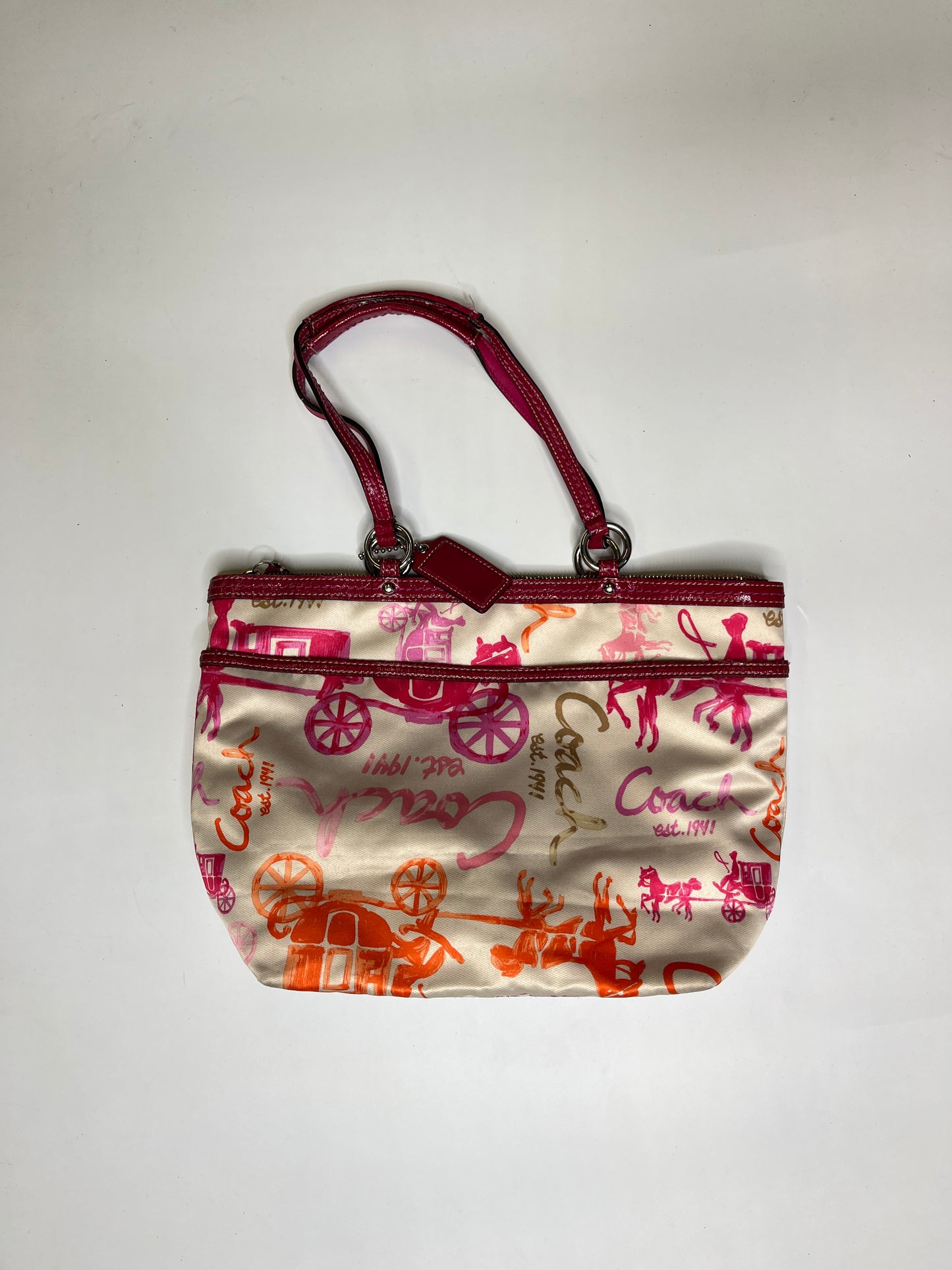 COLORFUL COACH PURSE