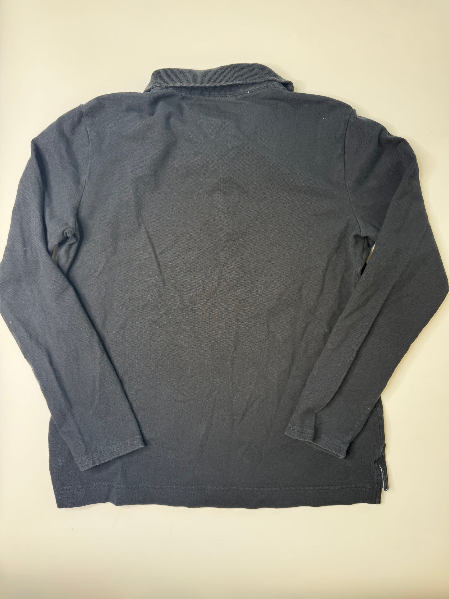 TOMMY HILFIGER VINTAGE LONG SLEEVE POLO (M)