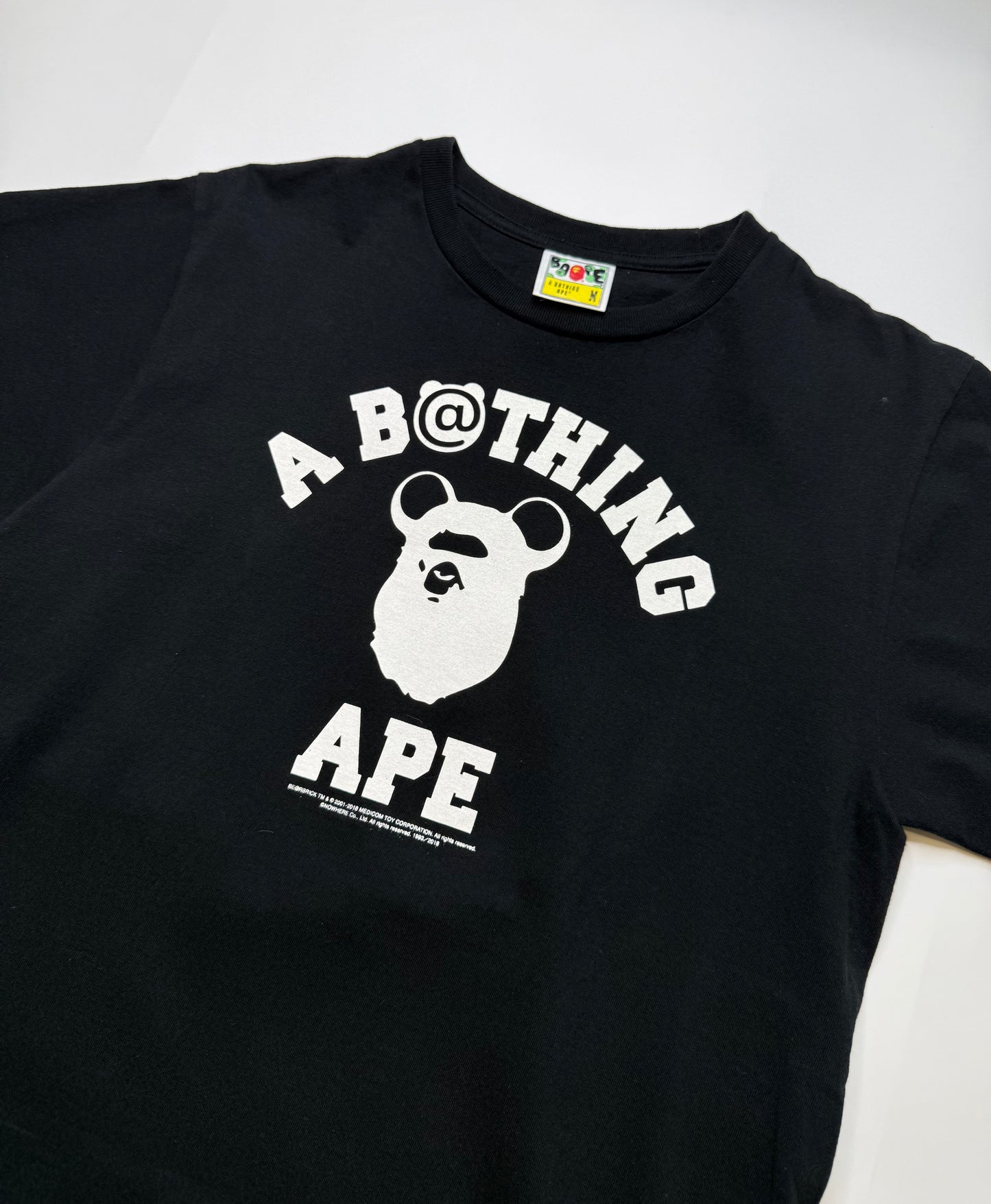 BAPE X BE@RBRICK TEE – BLACK (M)