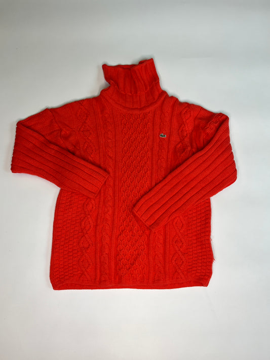 LACOSTE WOOL KNIT SWEATER (S)