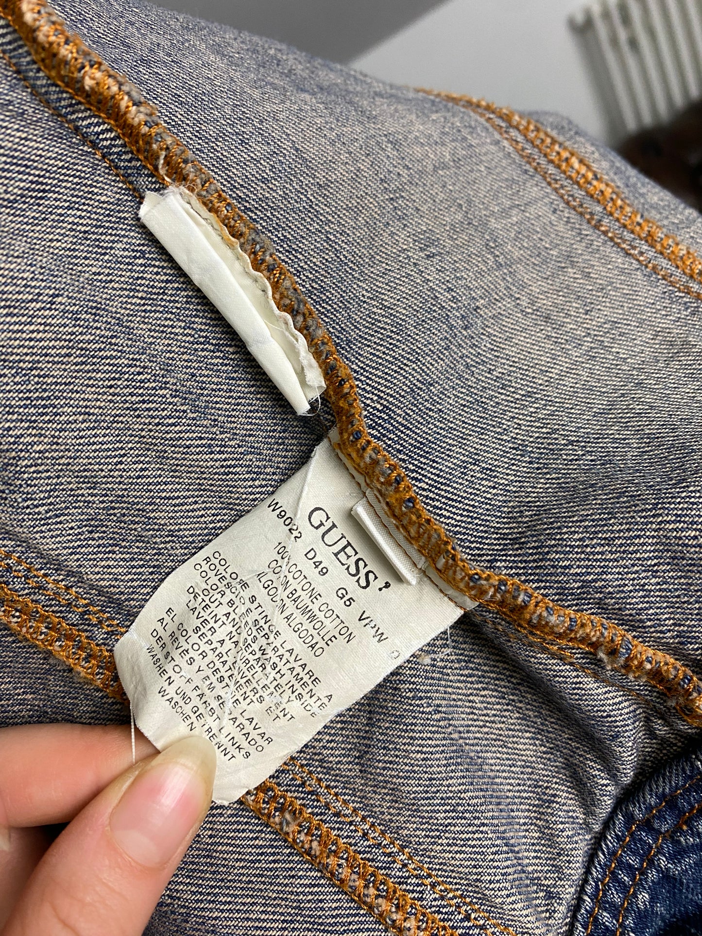 GUESS JEANS ZIPPER (S)