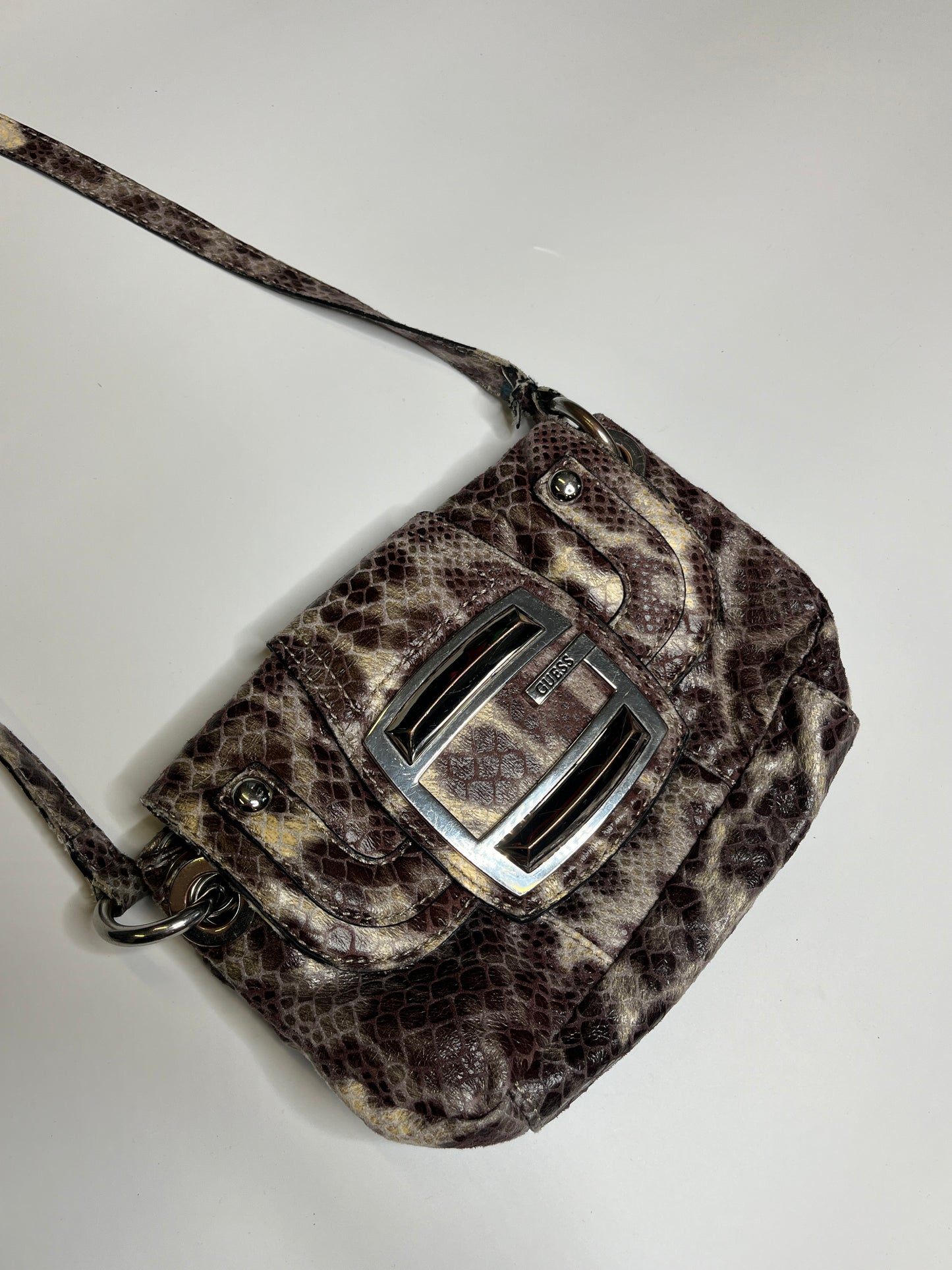VINTAGE CHEETAH GUESS PURSE