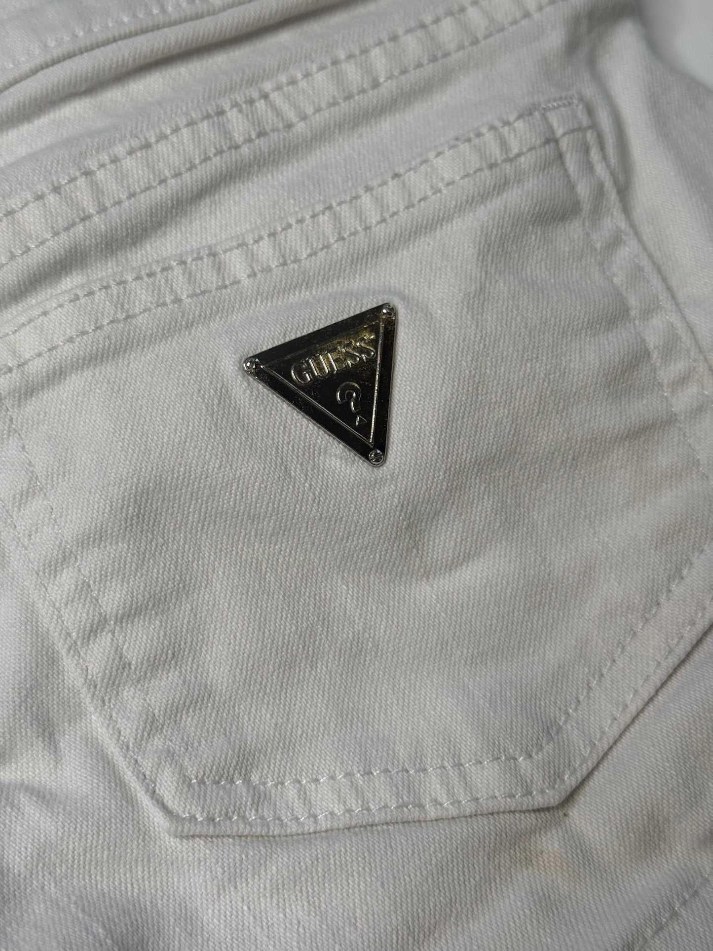 GUESS VINTAGE CUFFED DENIM SHORTS