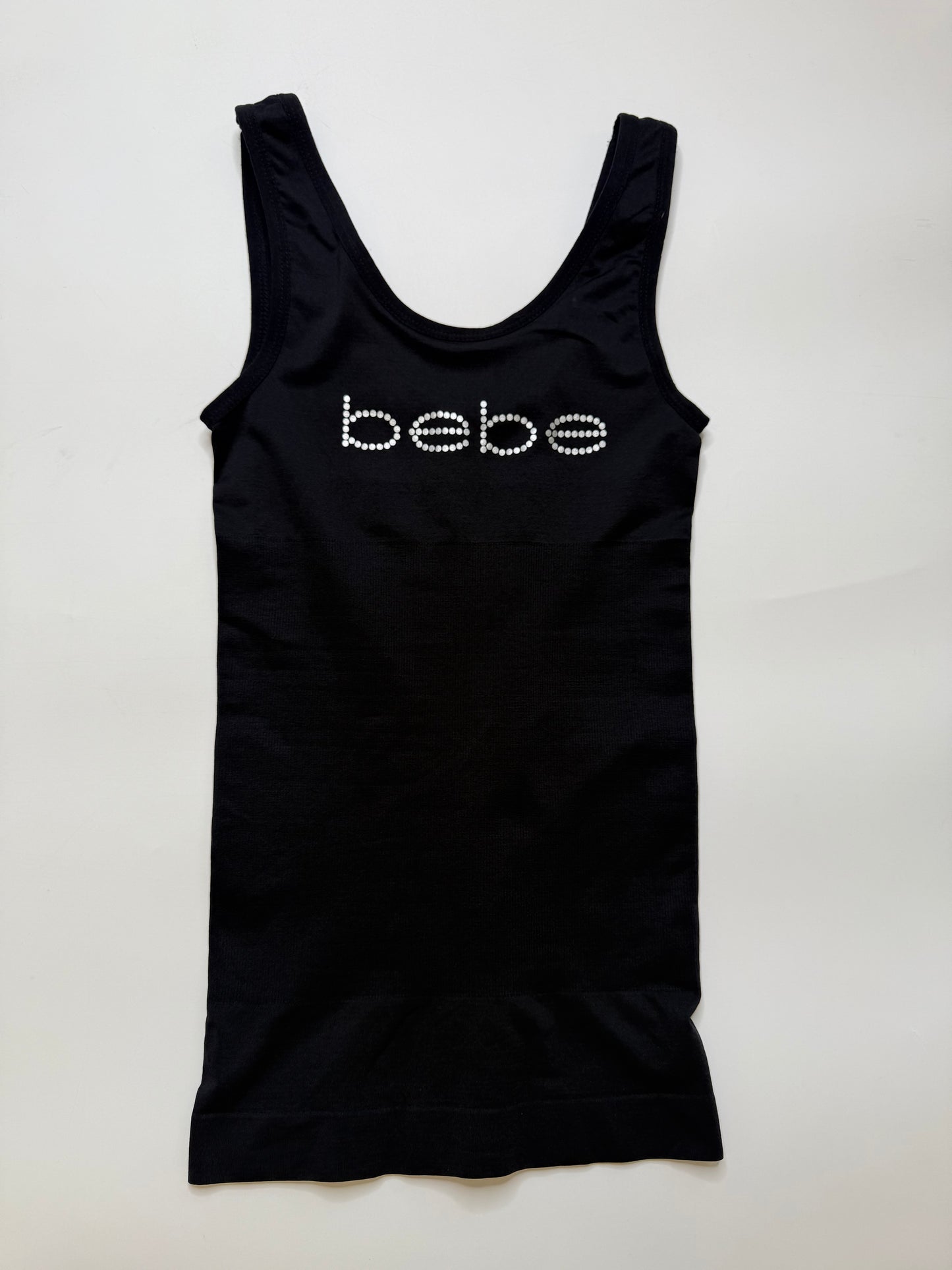 VINTAGE BEBE TOP IN BLACK (XS)