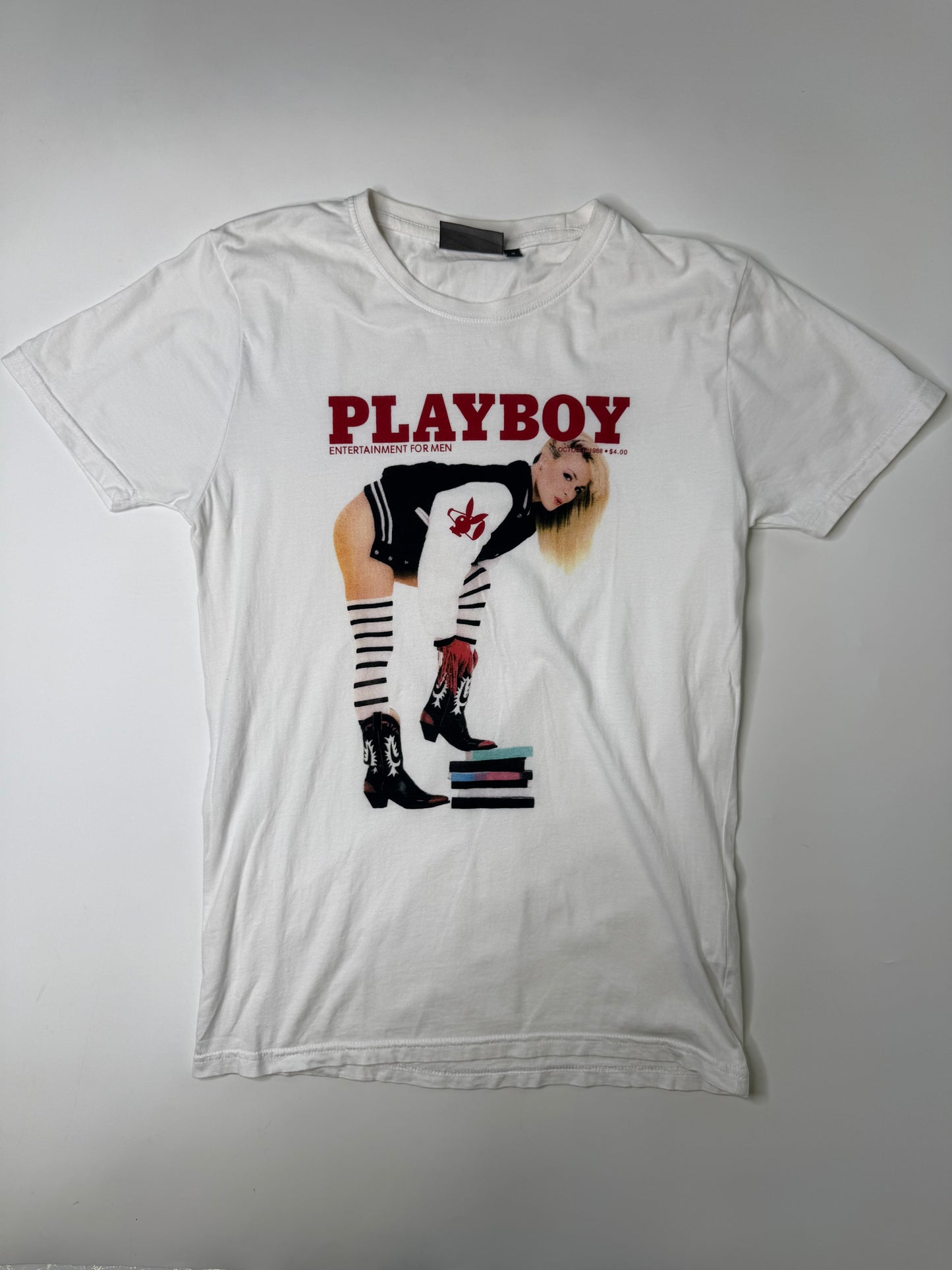 PLAYBOY MAGAZINE COVER TEE (S)