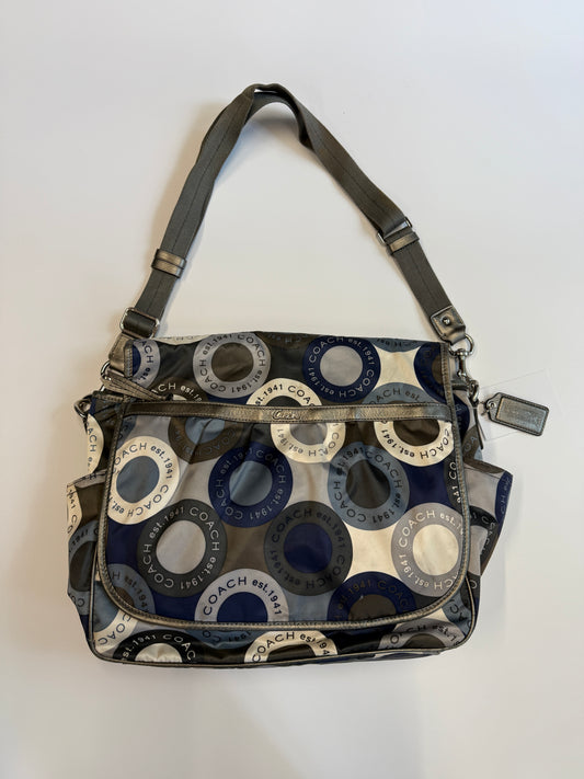 COACH MESSENGER / LAPTOP BAG BLUE