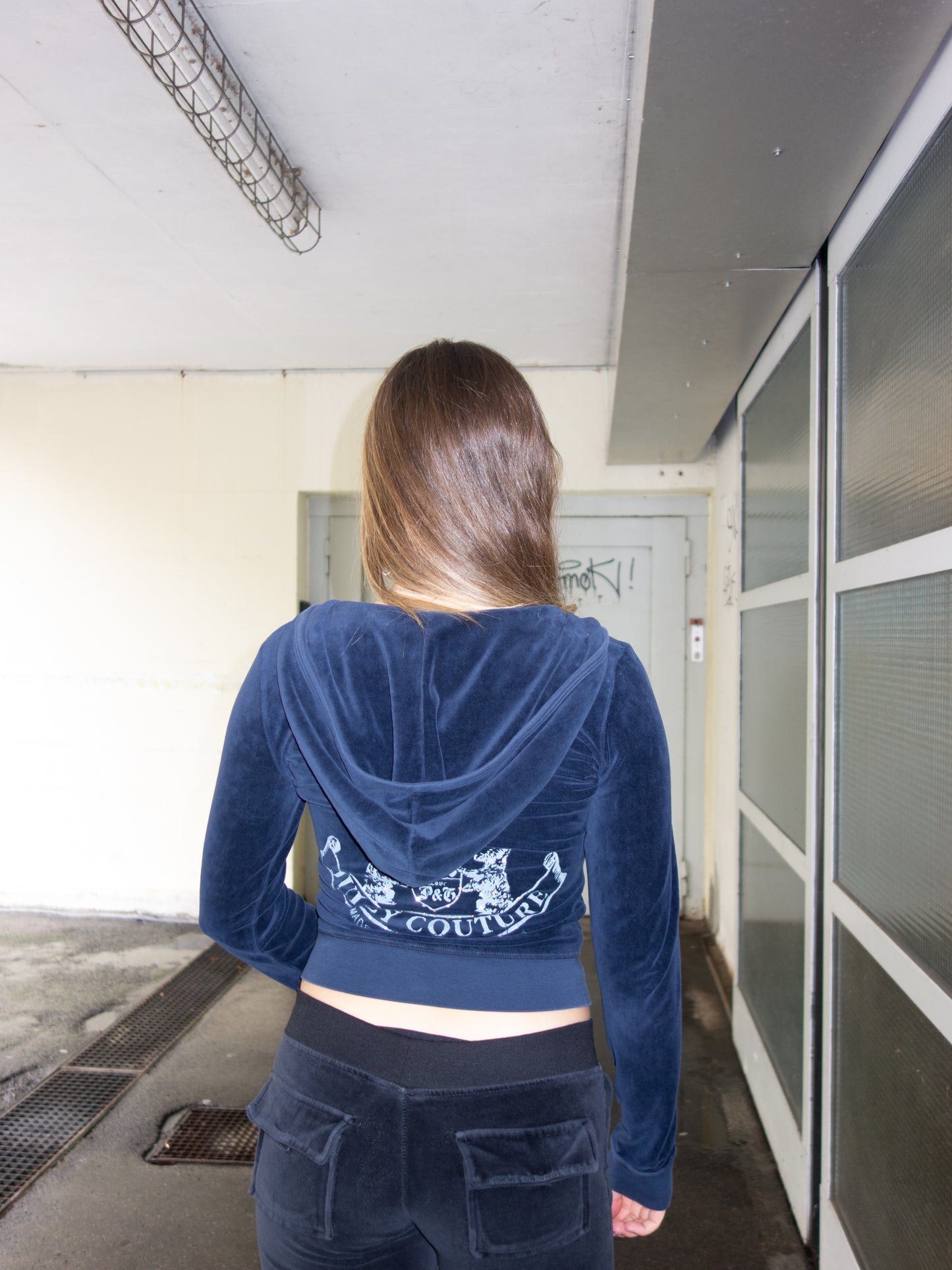 JUICY COUTURE ZIPPER DARK BLUE (S)