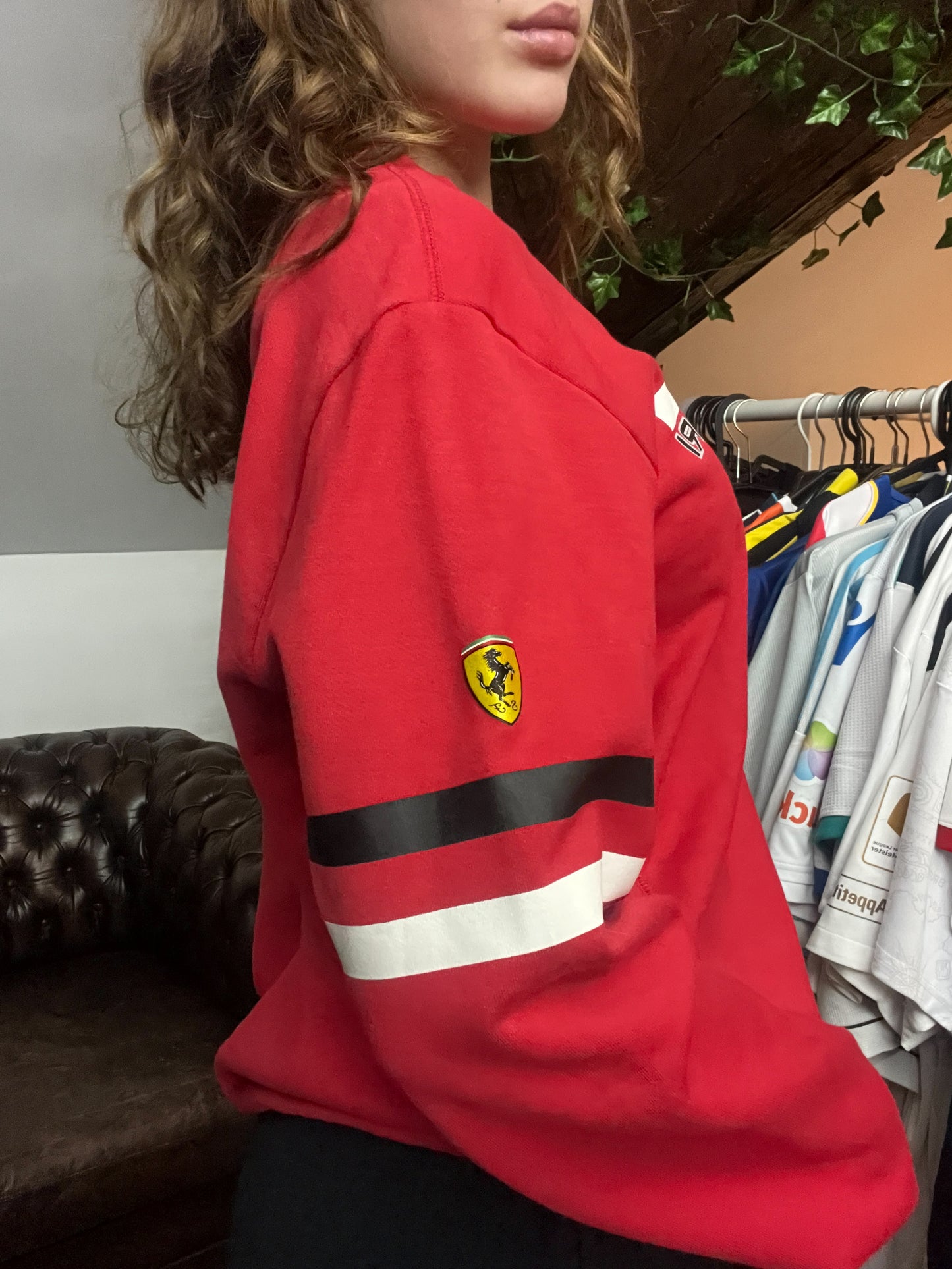 FERRARI SWEATER PATCH LOGO (M)