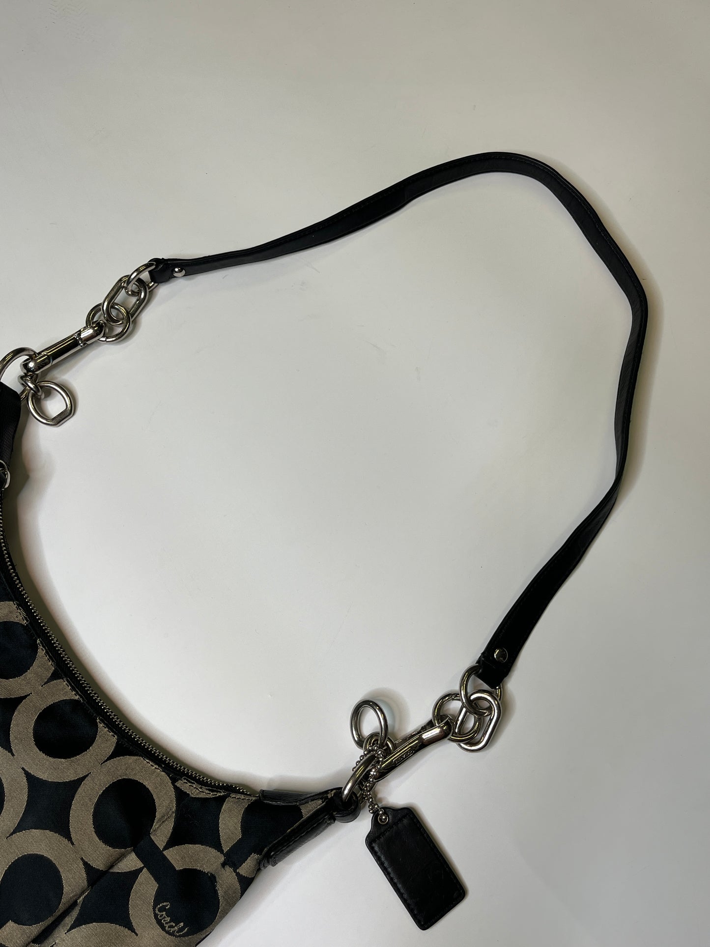 COACH MONOGRAM PURSE LEATHER