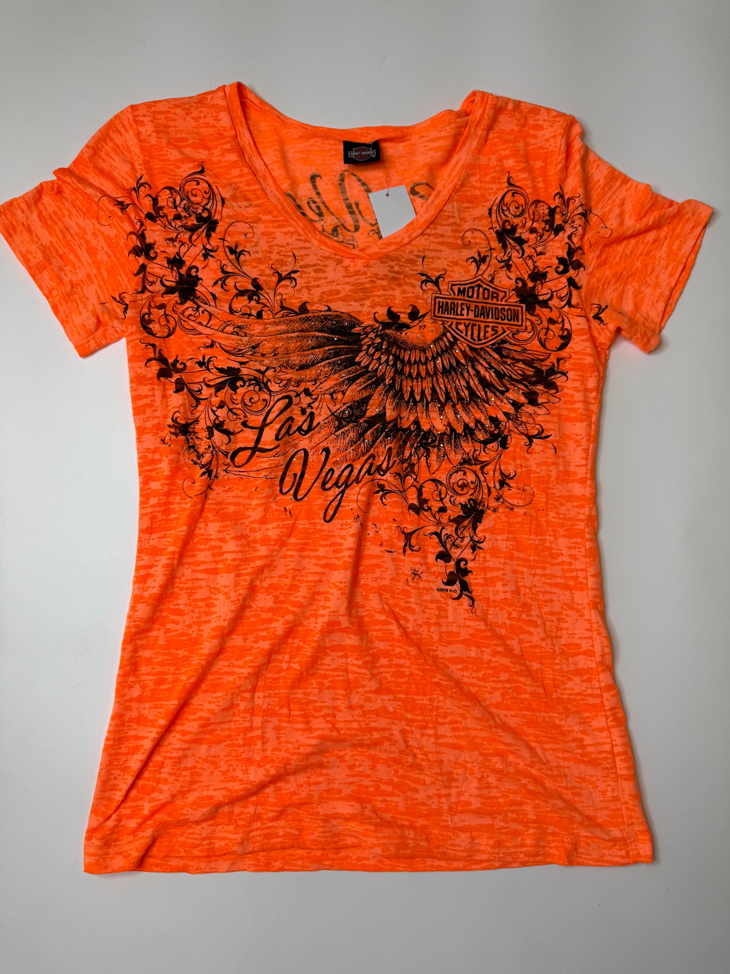 VINTAGE HARLEY DAVIDSON SHIRT (-M)