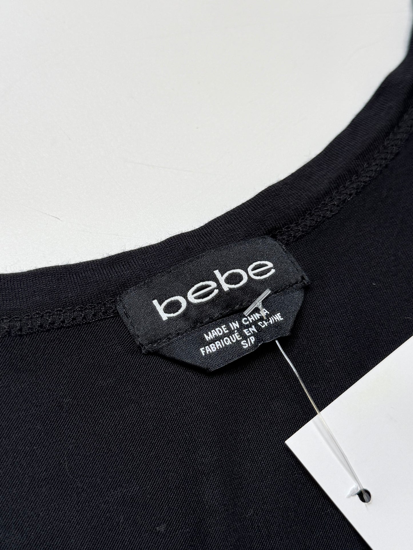 VINTAGE BEBE SHIRT IN BLACK (S)