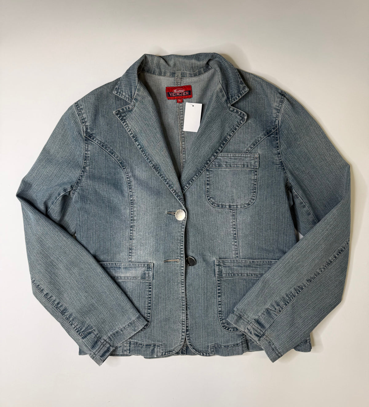 VEIRJEN DENIM BLAZER – LIGHT BLUE (XL)