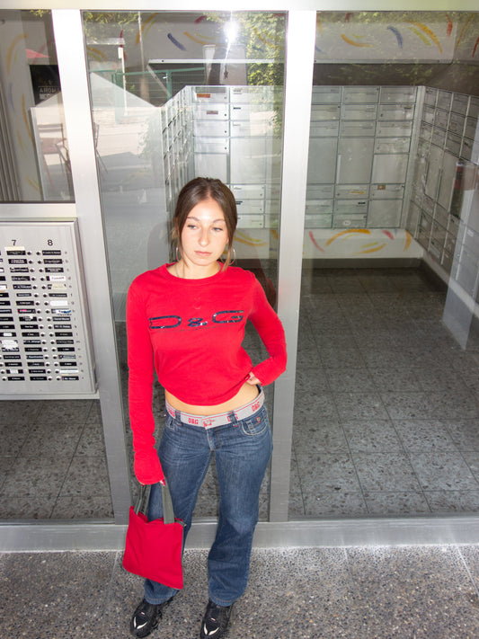 D&G LONGSLEEVE RED (~M)