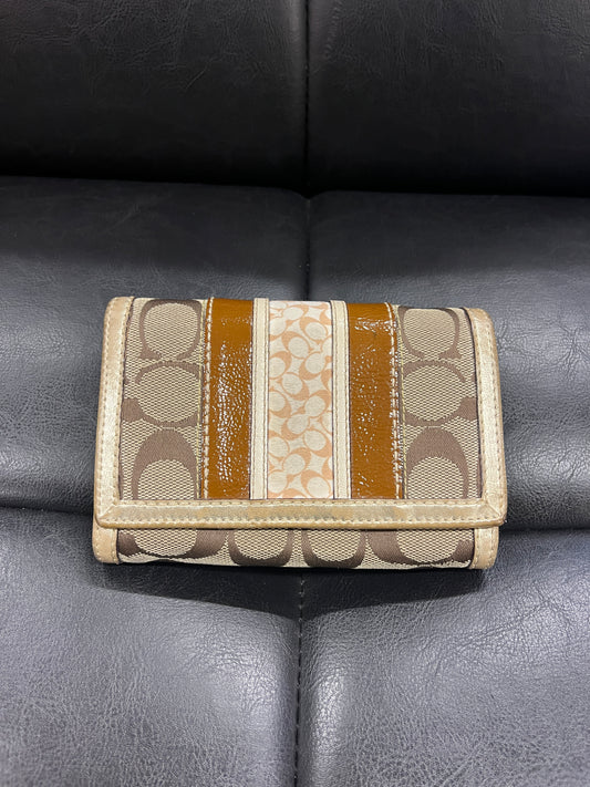 COACH WALLET MONOGRAM