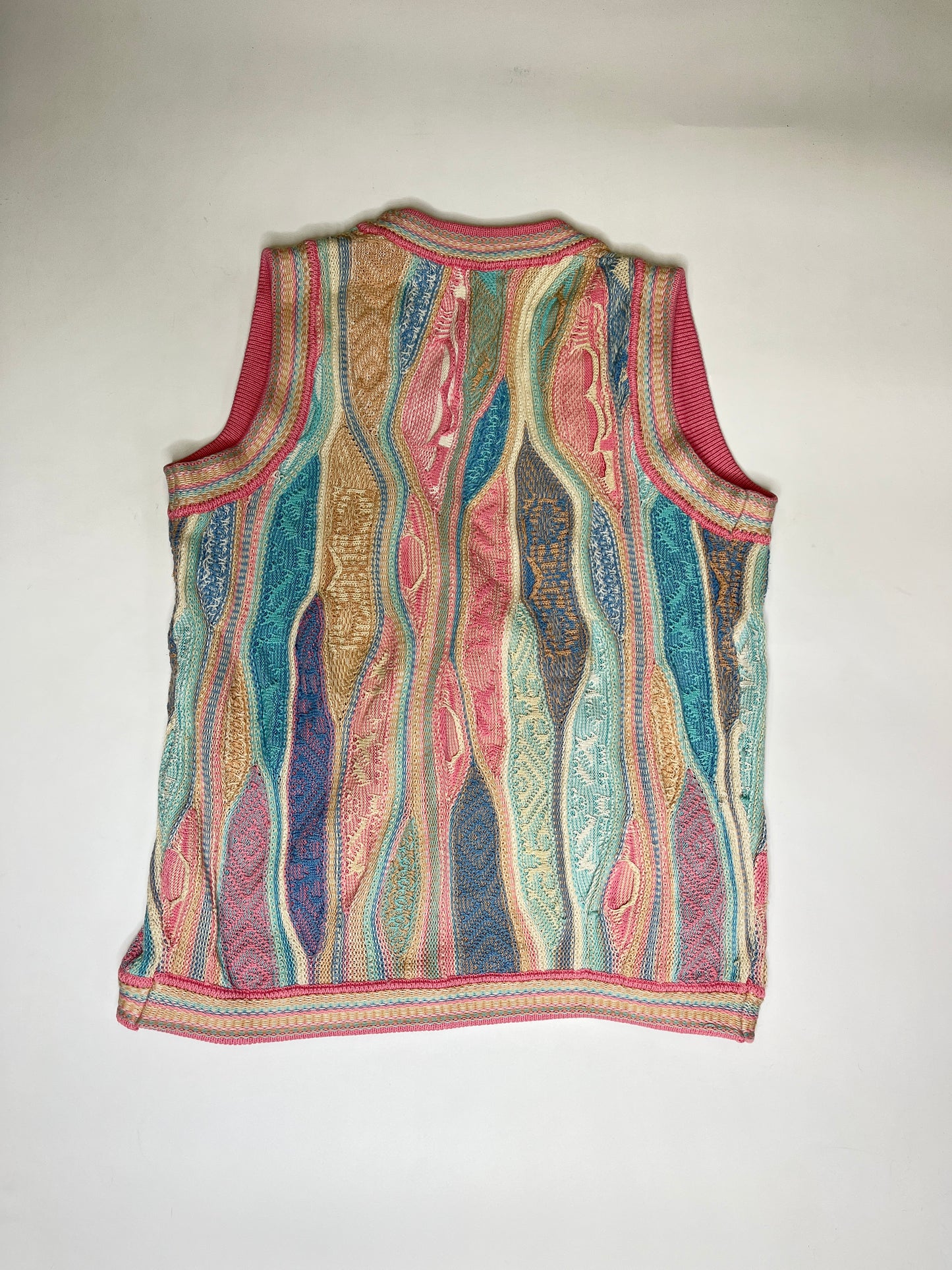 ZAVA COLLECTION COOGI STYLE CARDIGAN VEST (w. M-L)