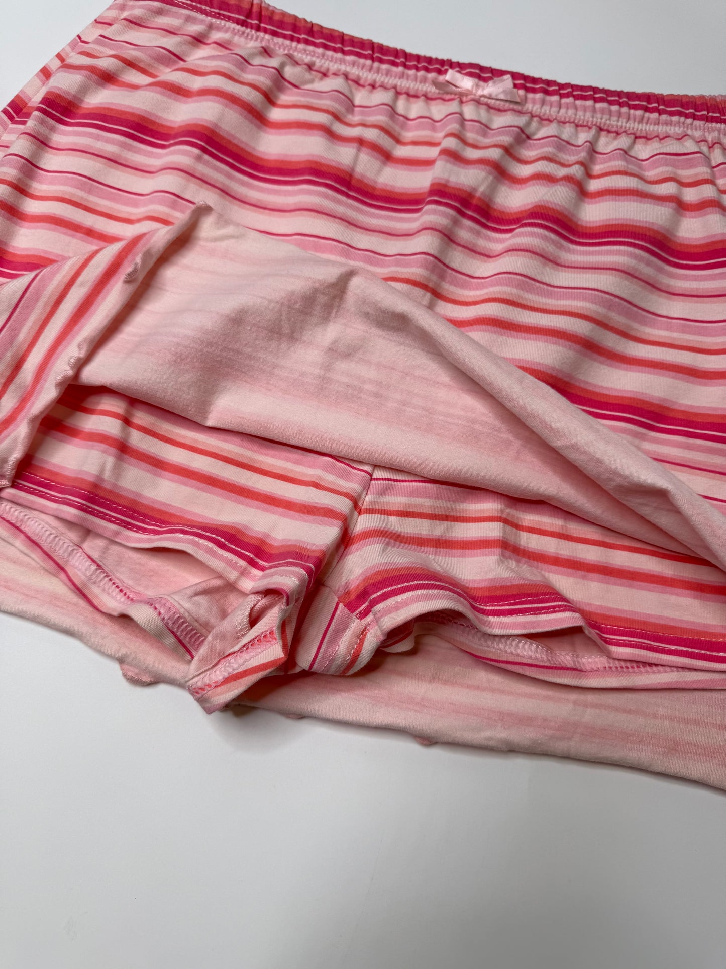 PLAYBOY STRIPED MINI SKIRT PINK (M)
