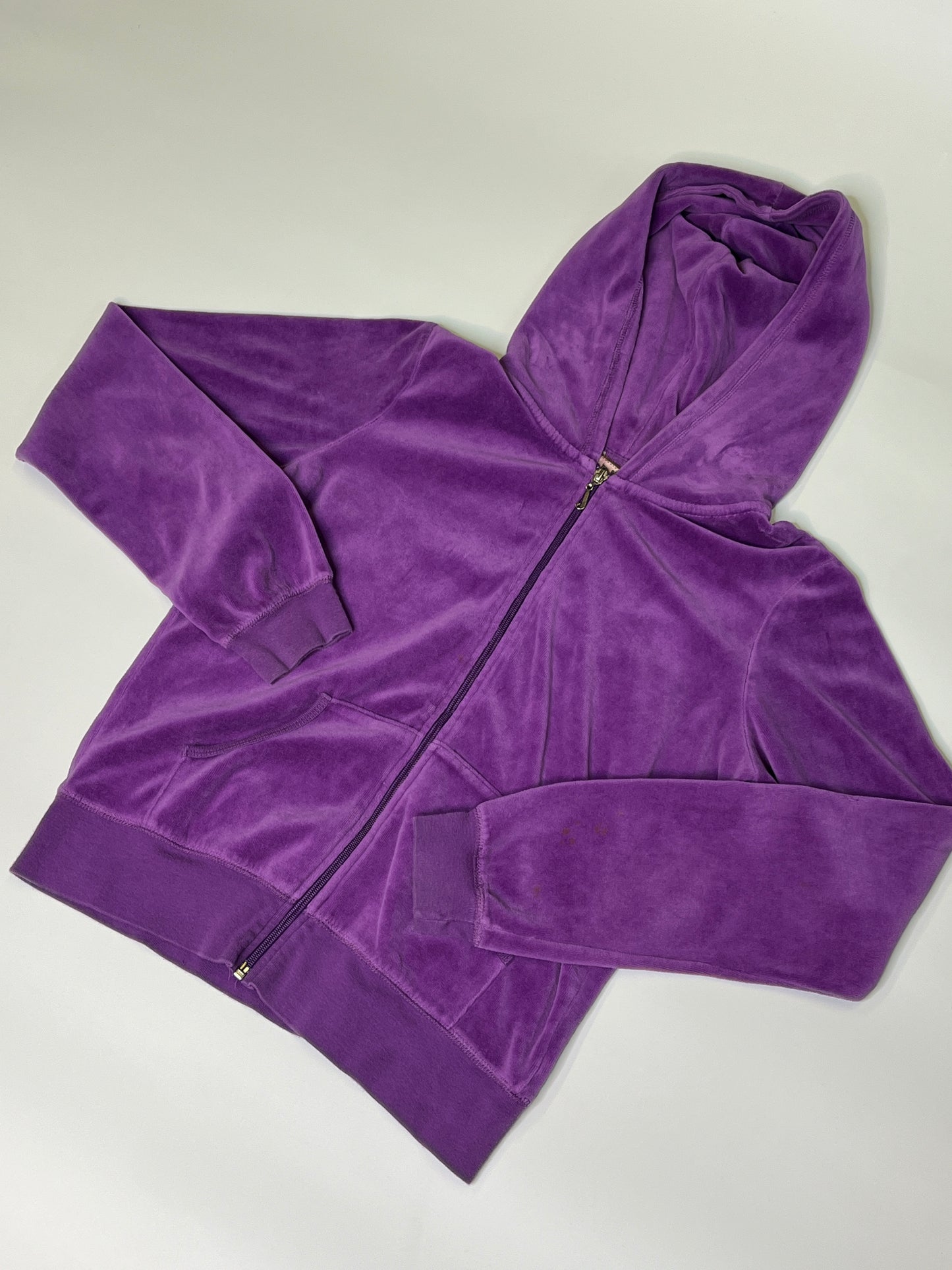 JUICY COUTURE ZIPPER PURPLE 2000s (M)
