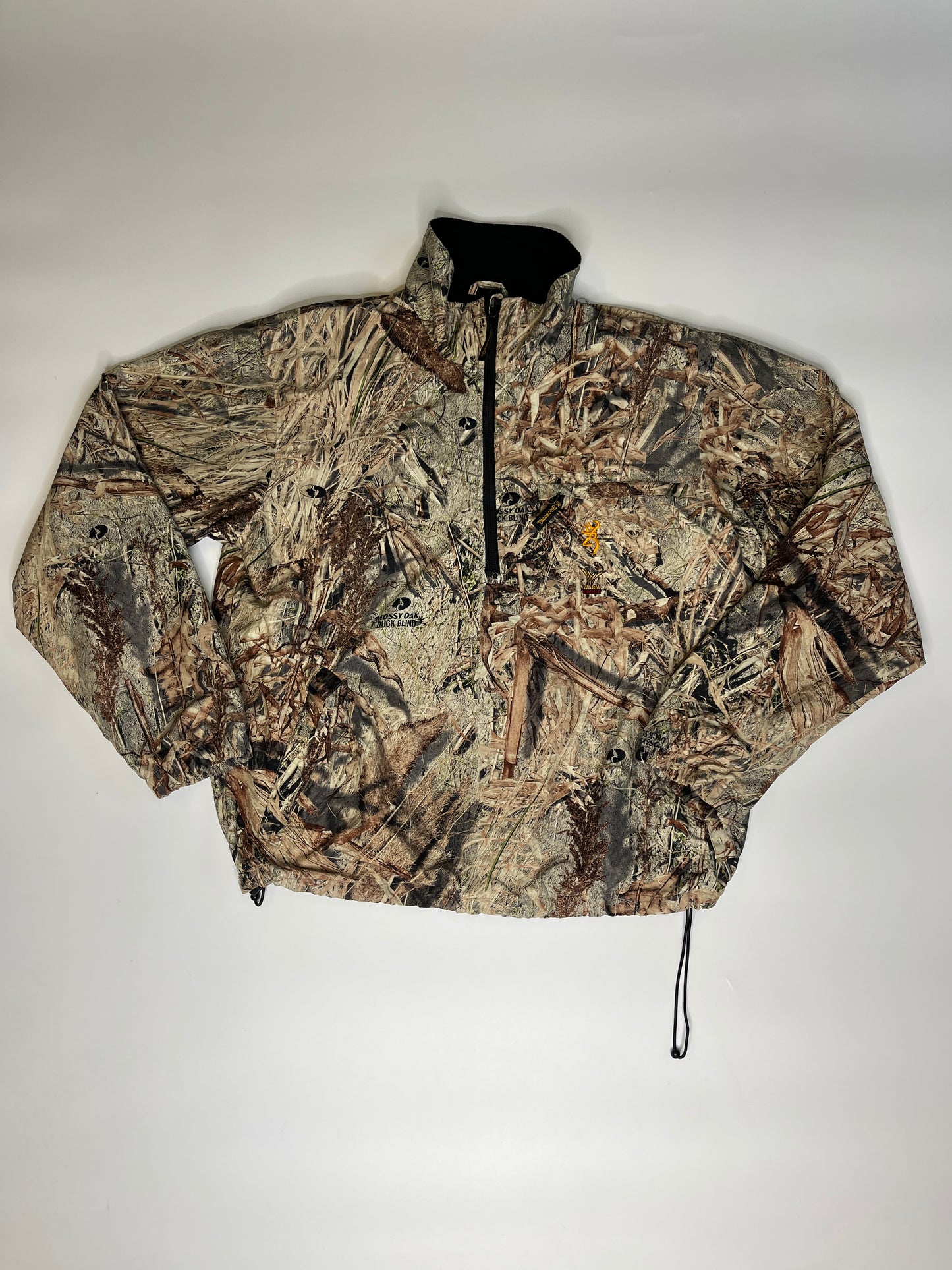 CAMO QUARTER ZIP JACKET (M)