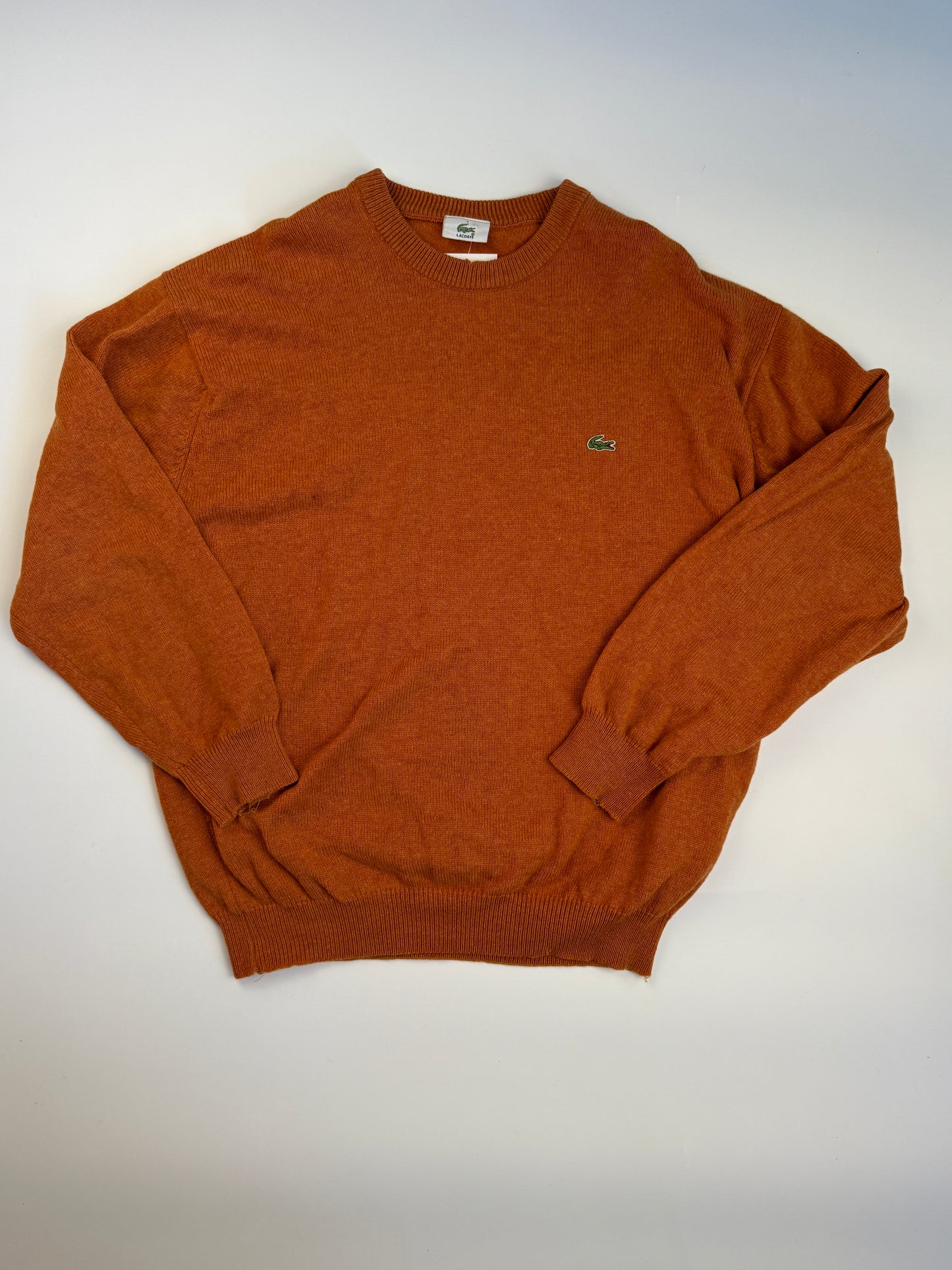 LACOSTE WOOL KNIT SWEATER (M-L)