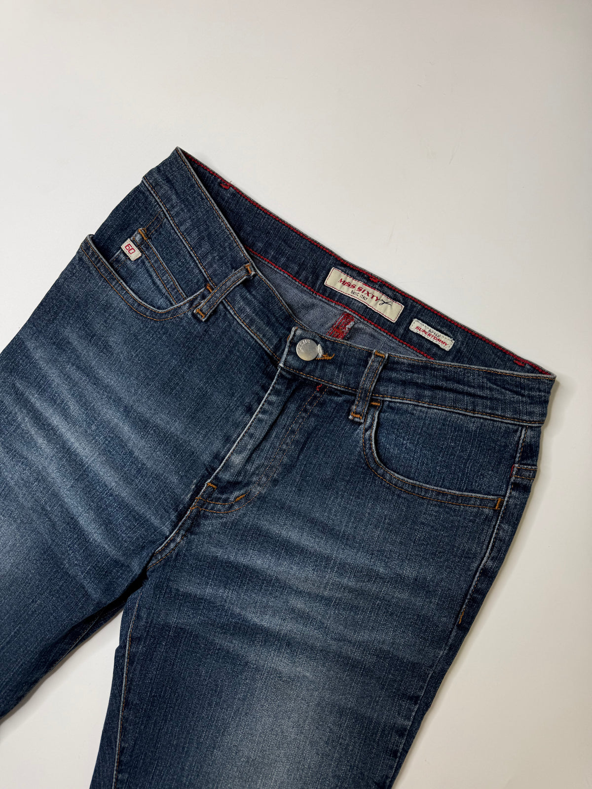 MISS SIXTY TOMMY STYLE FLARED JEANS – DARK WASH (27, ~S)