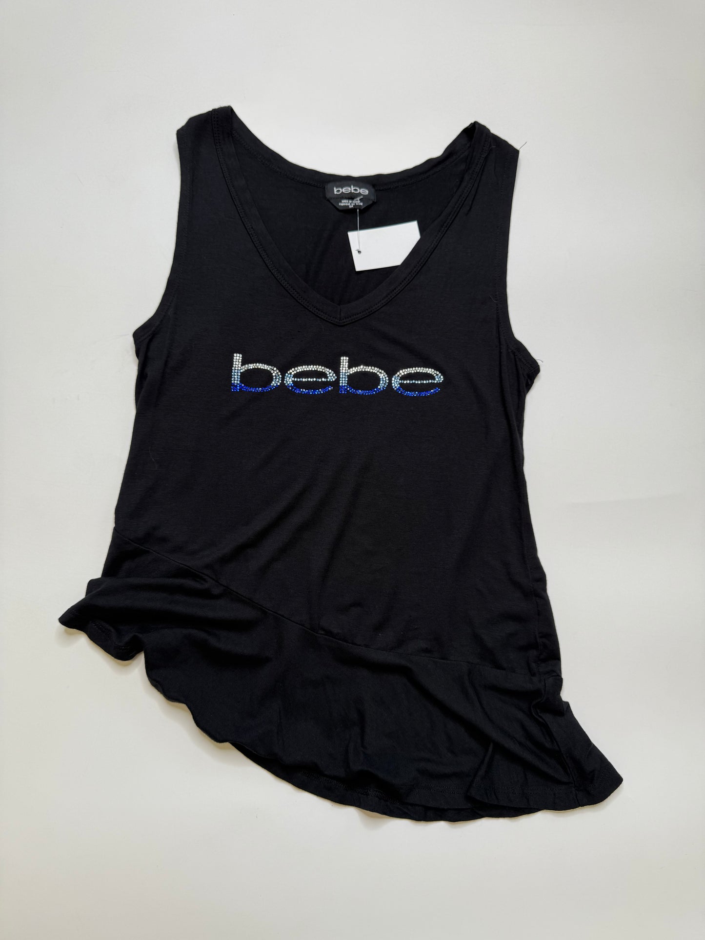 VINTAGE BEBE SHIRT IN BLACK (S)