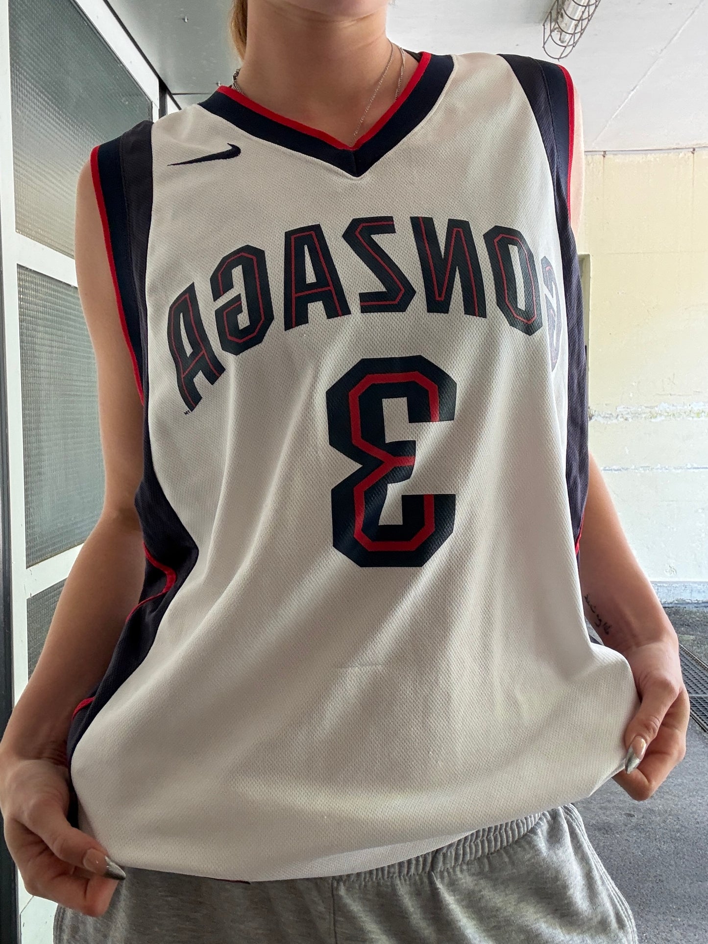 1990s RED TAG NIKE TEAM TANK TOP SHIRT (M )