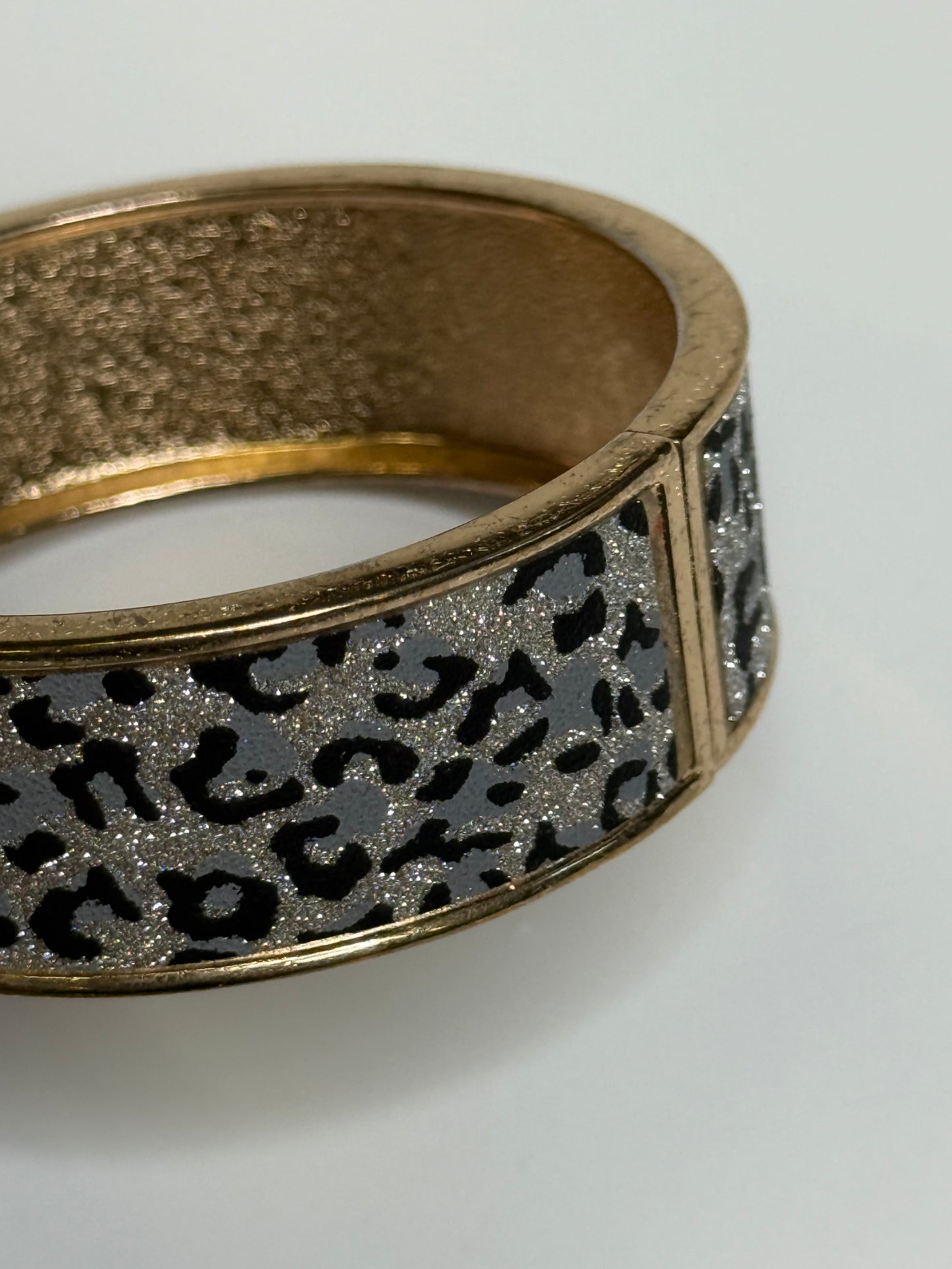VINTAGE GOLD/LEOPRINT BRACELET