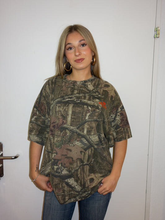 MOSSY OAK CAMO SHIRT (XL)