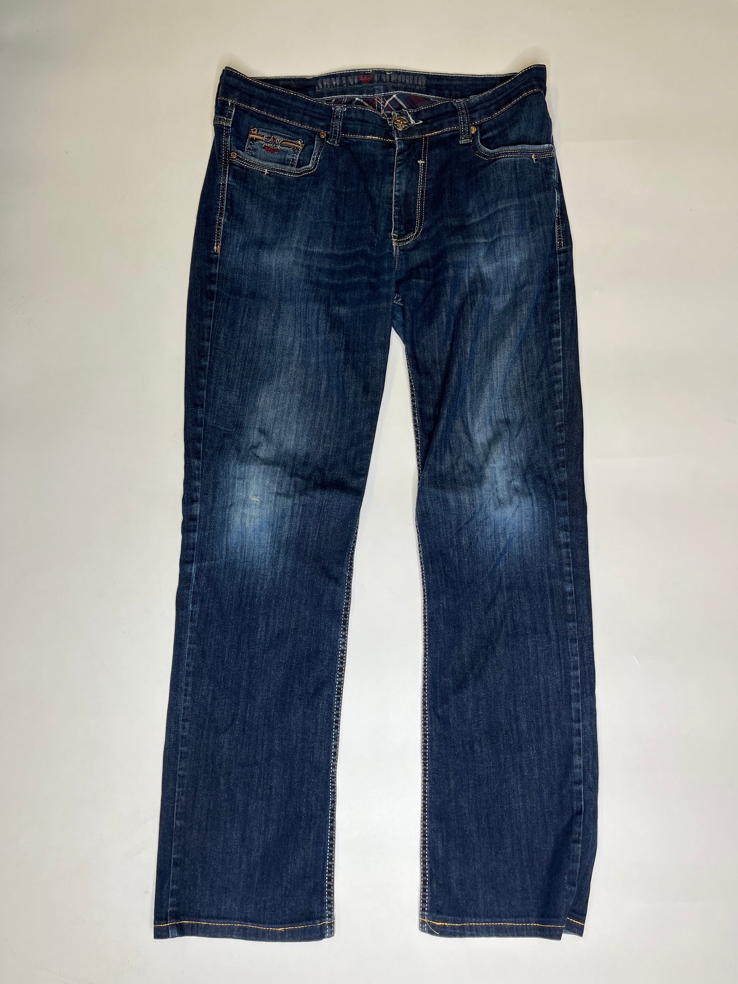 ARMANI STRAIGHT LEG JEANS (w.32-34)