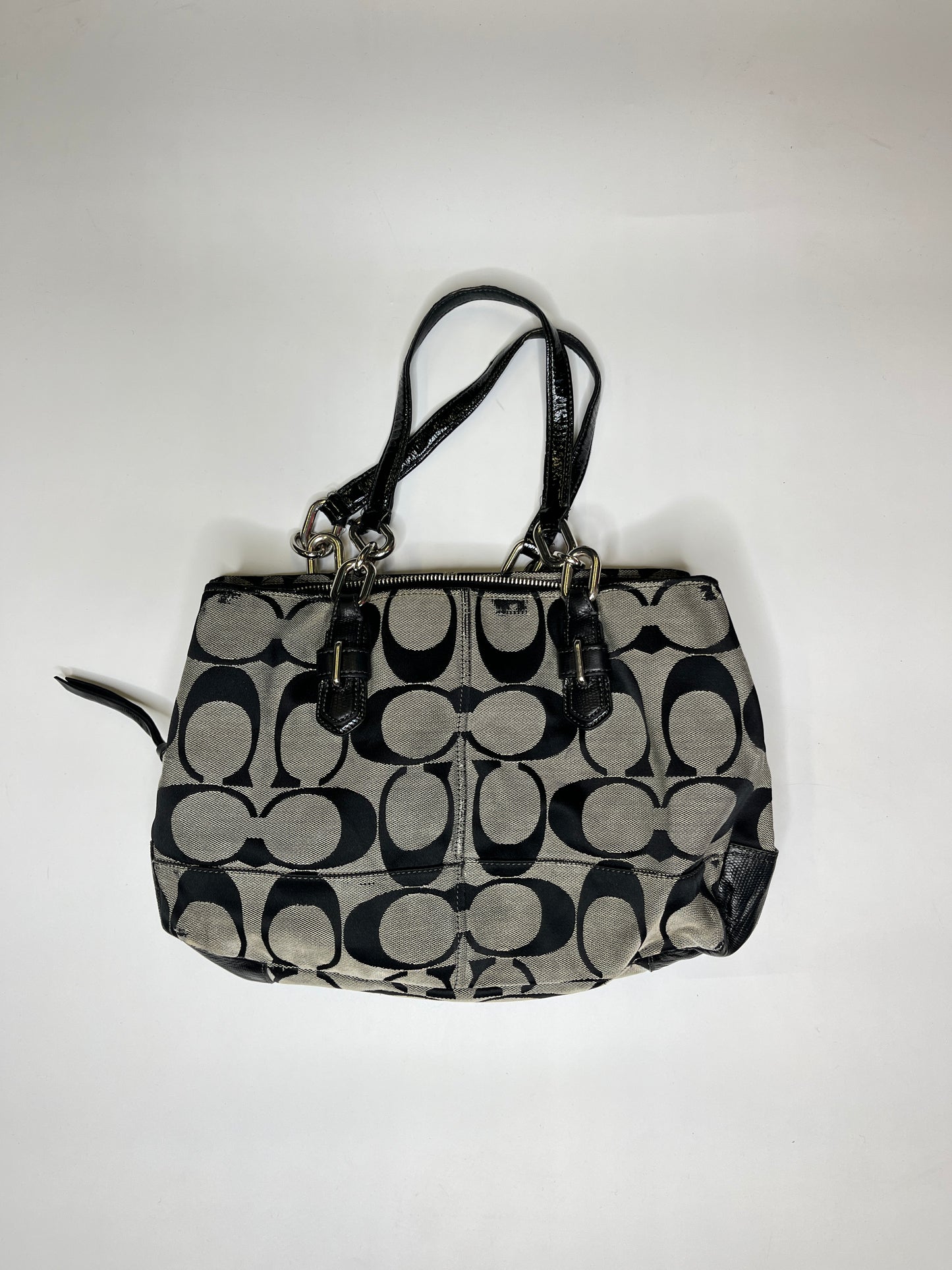 COACH MONOGRAM PURSE LEATHER