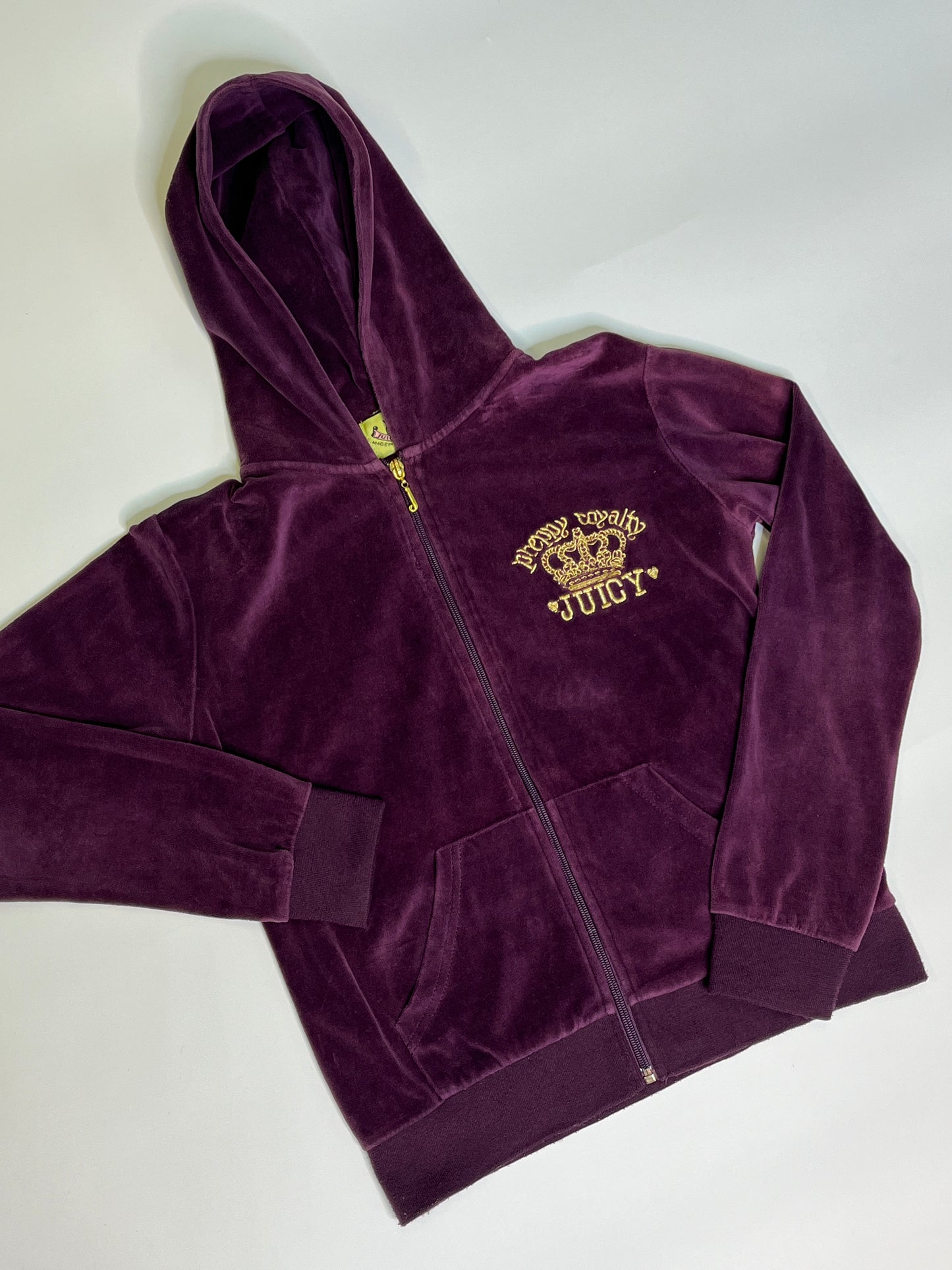 JUICY COUTURE ZIPPER PURPLE (L)