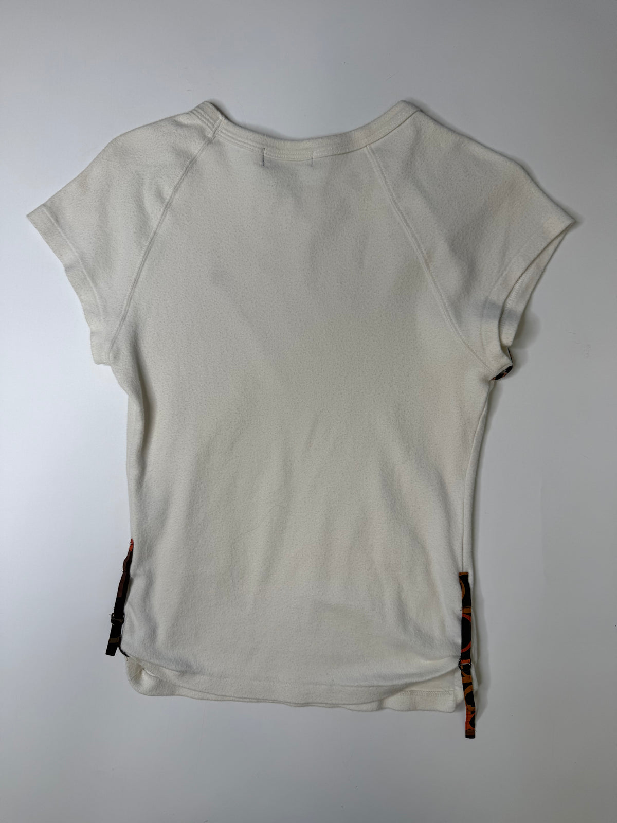 BURBERRY BLUE LABEL CAP SLEEVE TEE – WHITE (38)