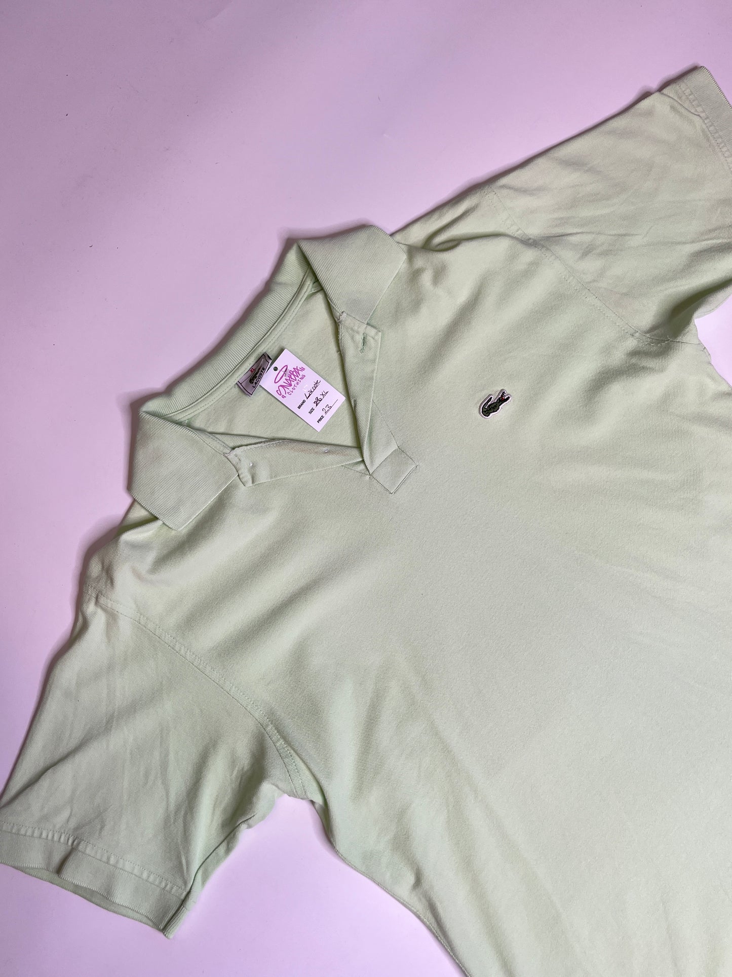 LACOSTE POLO SHIRT (XL)
