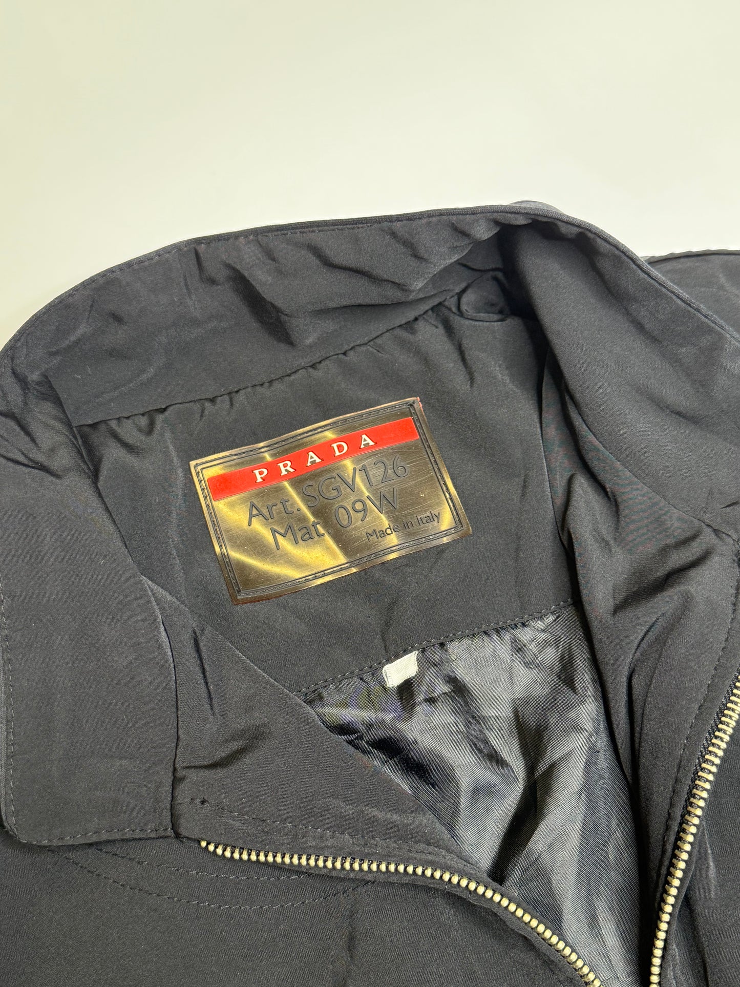 BLACK PRADA NYLON JACKET