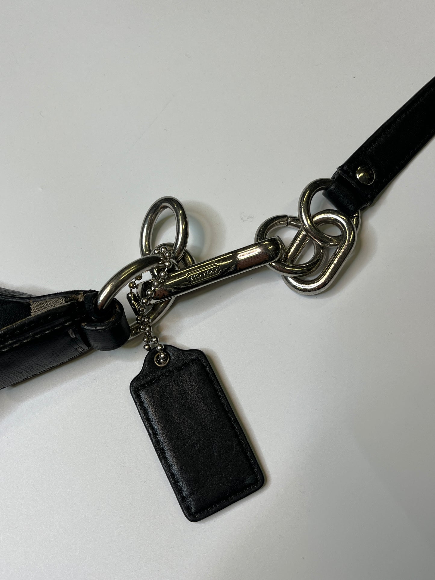 COACH MONOGRAM PURSE LEATHER