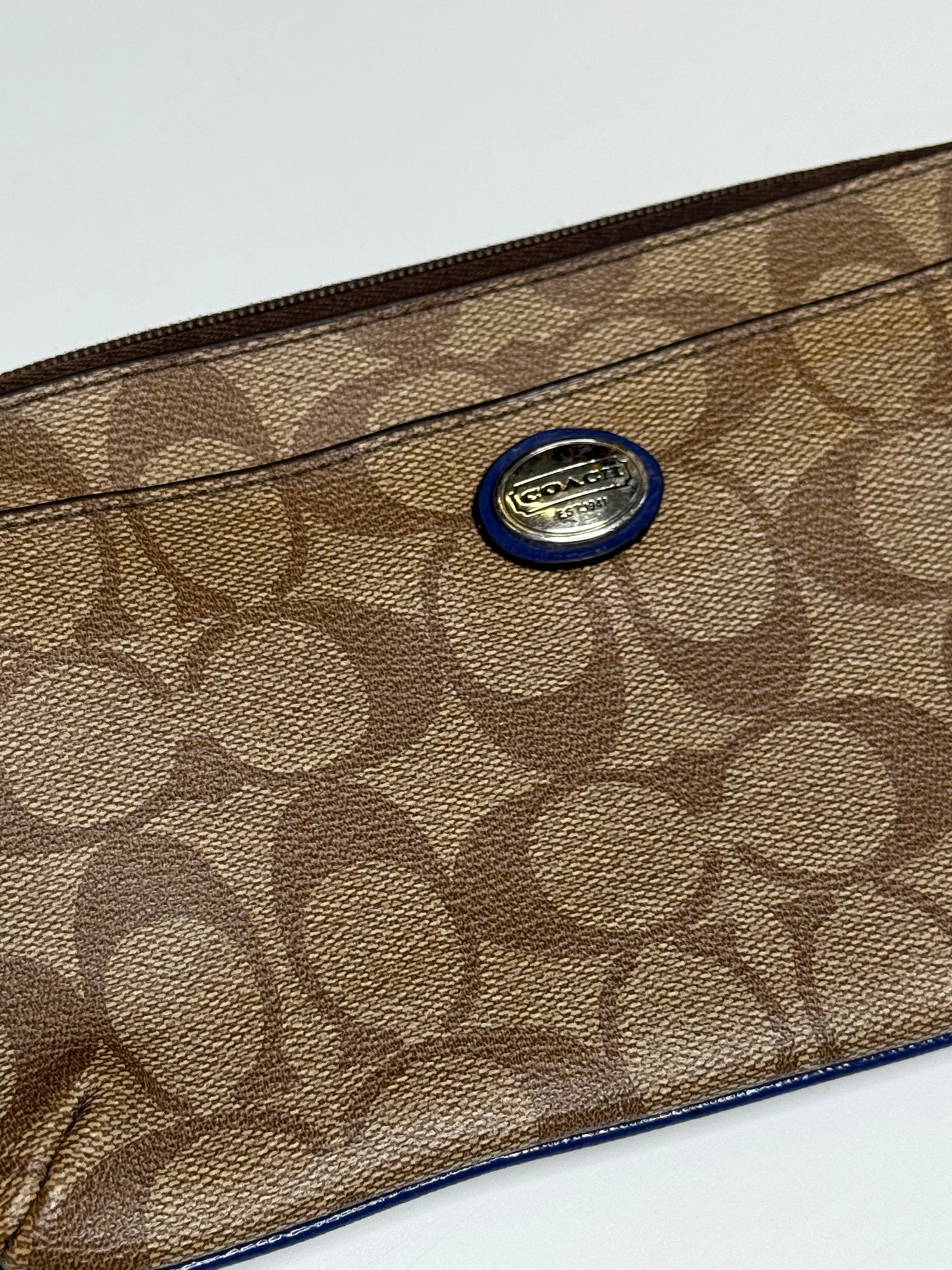 VINTAGE COACH MONOGRAM MINI BAG