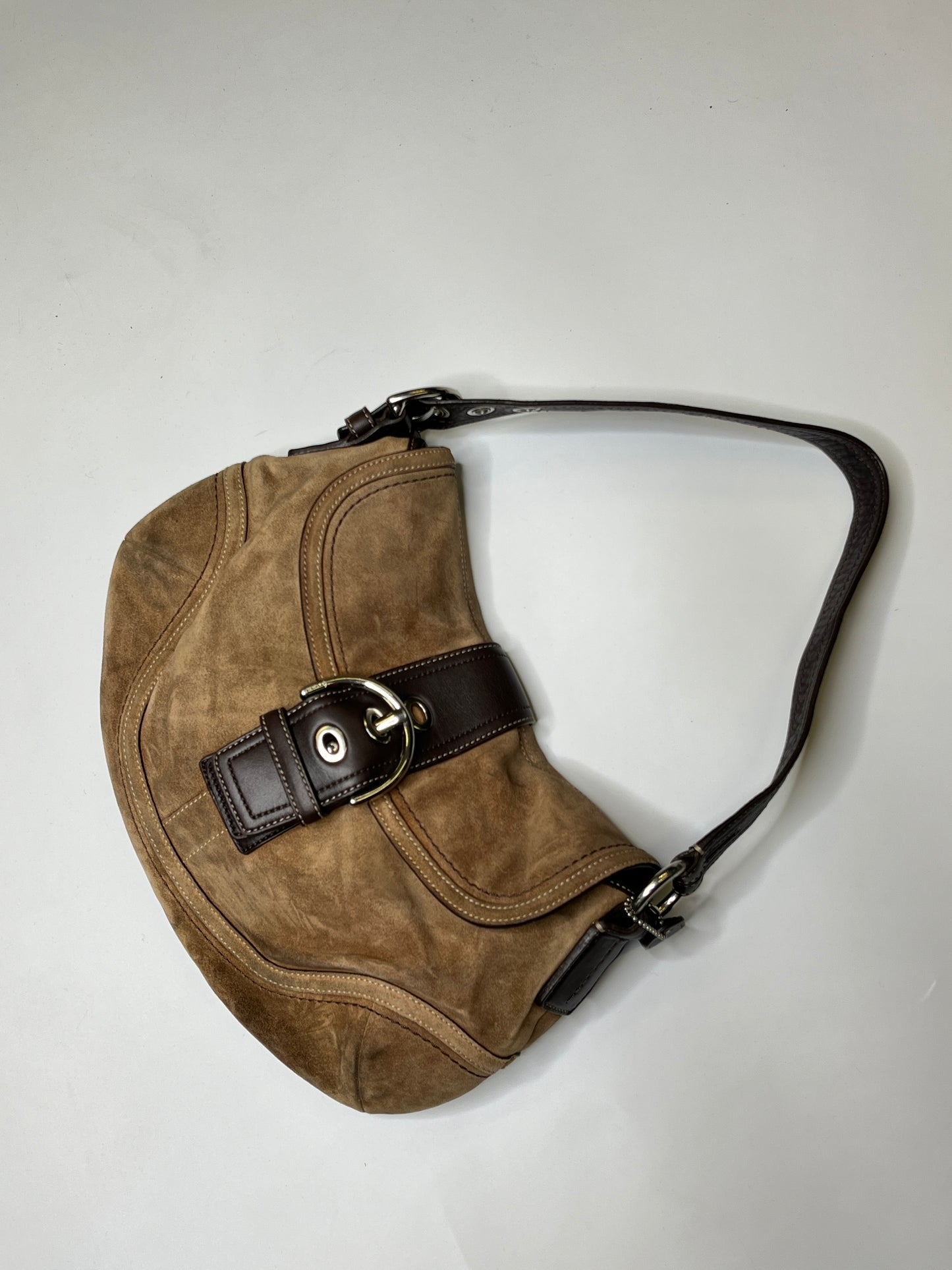 COACH PURSE WILD LEATHER BROWN
