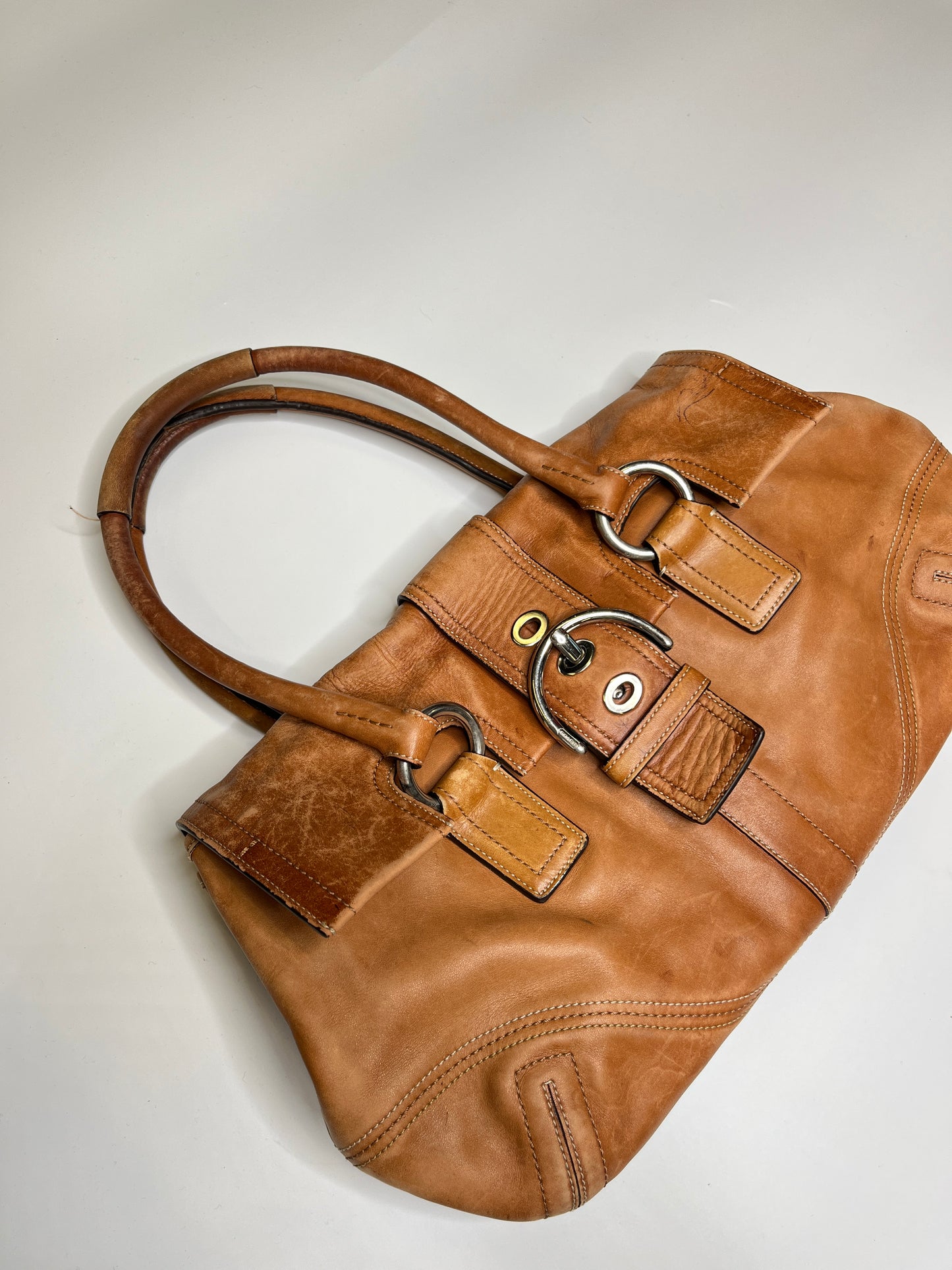 GENUINE LEATHER COACH PURSE