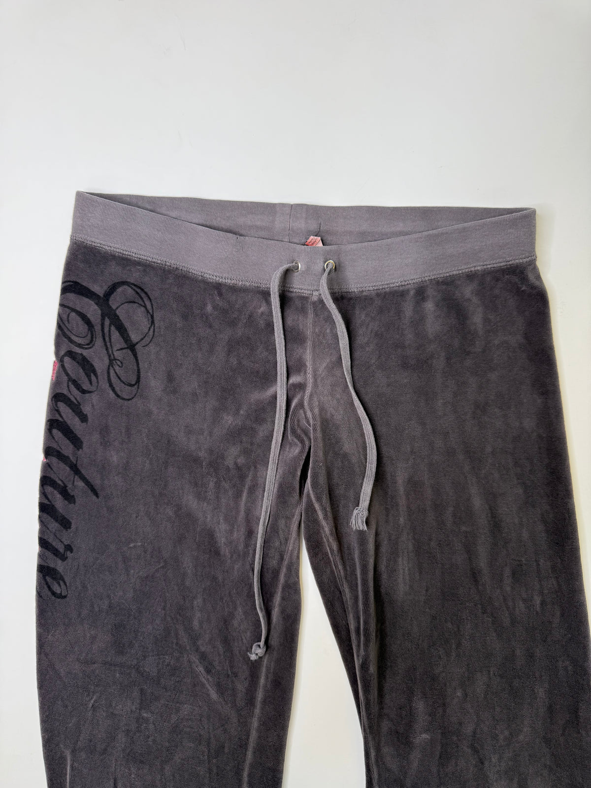 JUICY COUTURE VELOUR SWEATPANTS (GREY) (M)