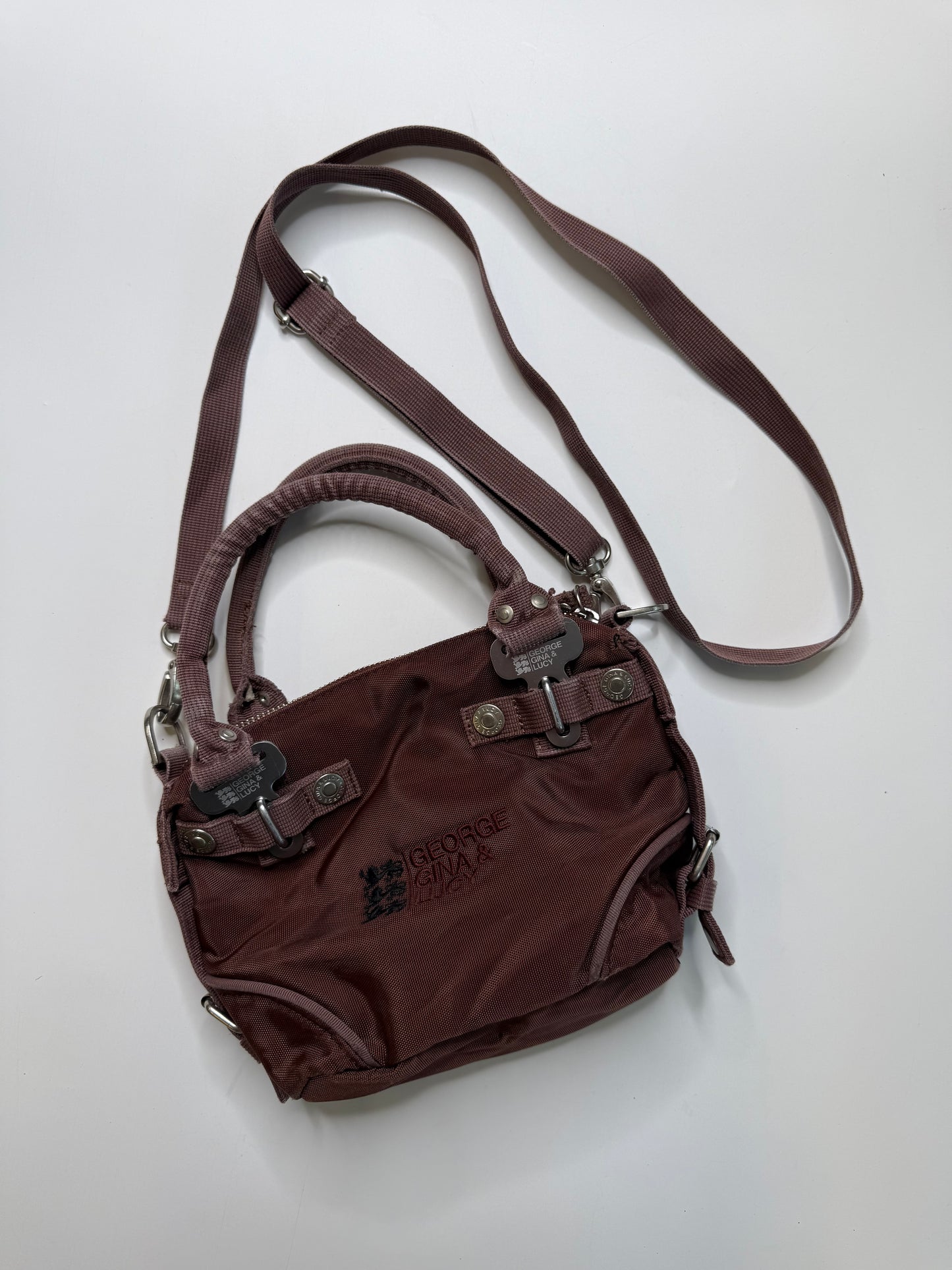 GEORGE GINA & LUCY VINTAGE CROSSBODY BAG "CYN CYN"