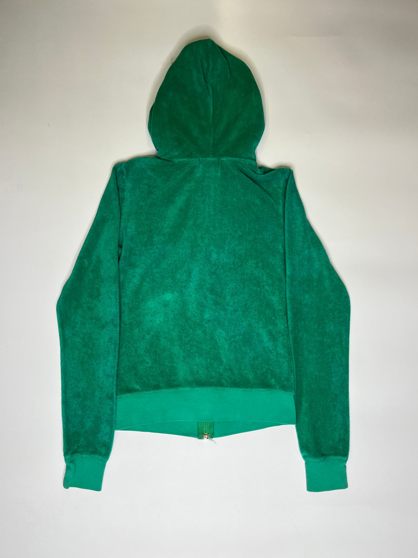 JUICY COUTURE ZIPPER GREEN 2000s (S)