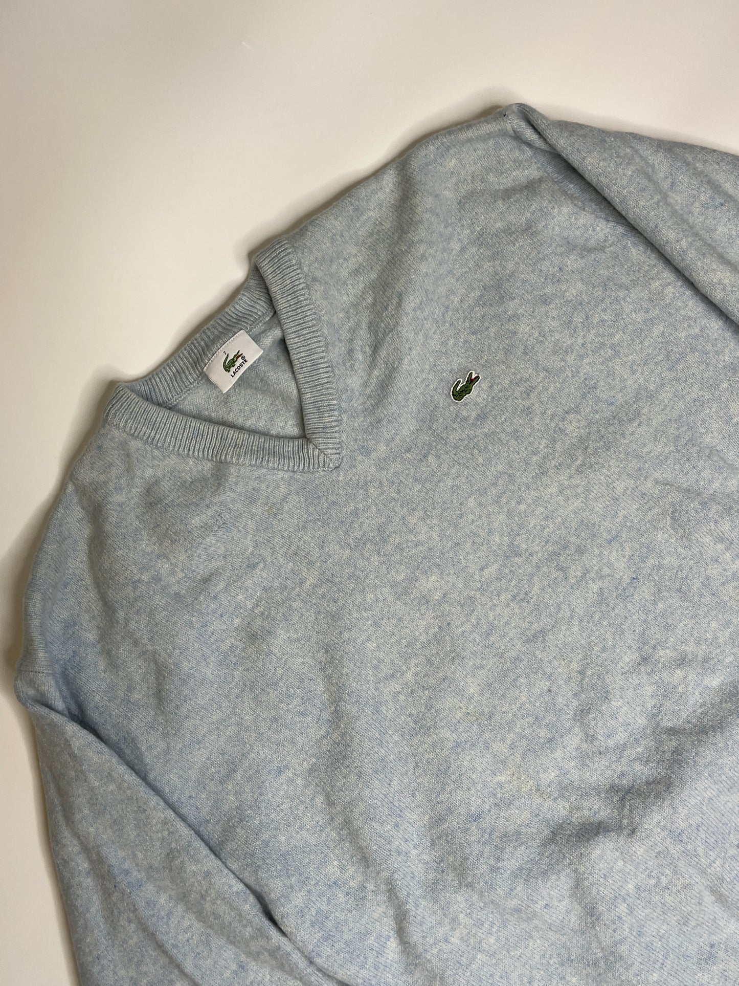 LACOSTE WOOL SWEATER (~M)