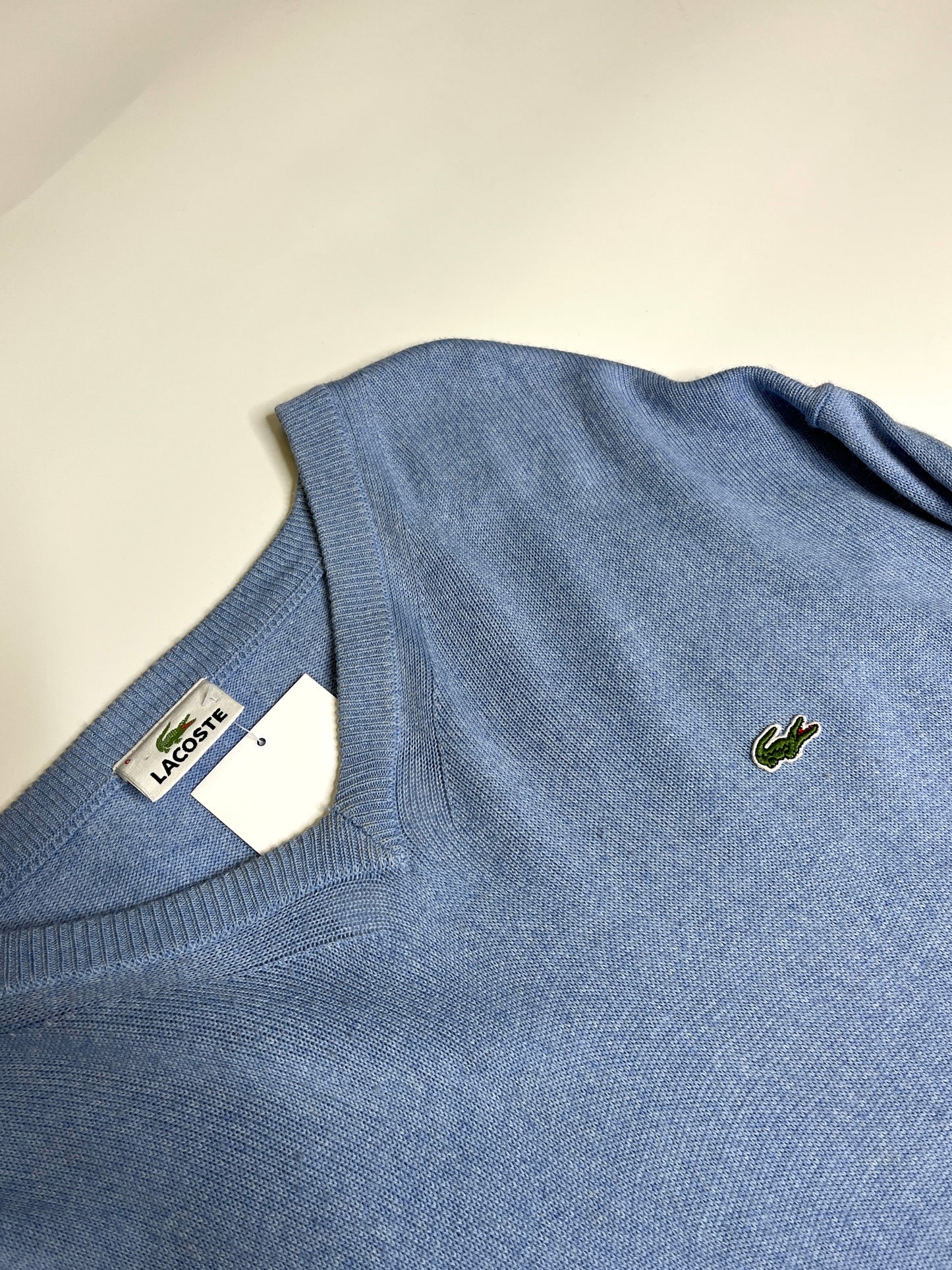 LACOSTE KNIT SWEATER (~XL)